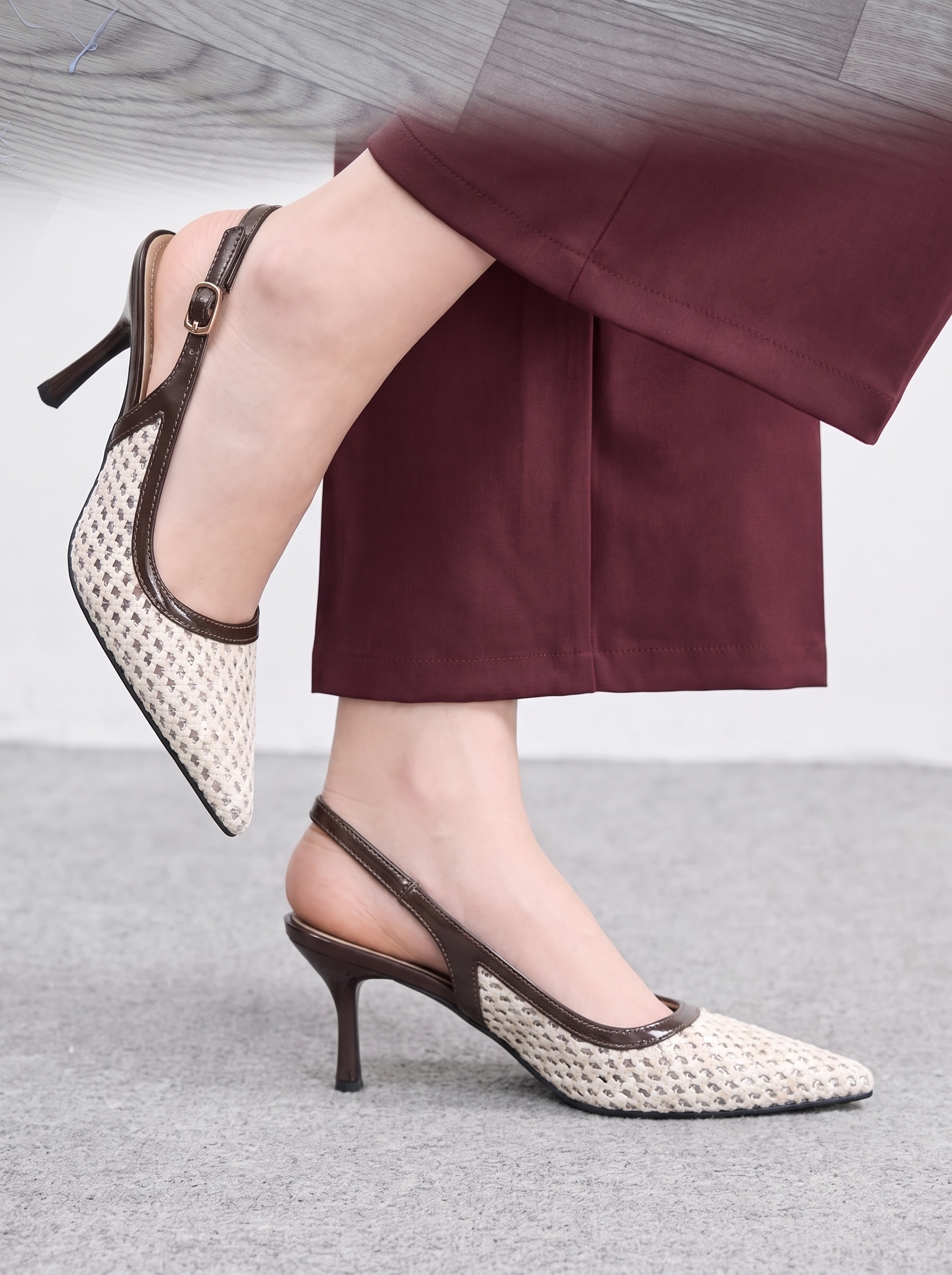 Giày cao gót 7cm lưới GD106
