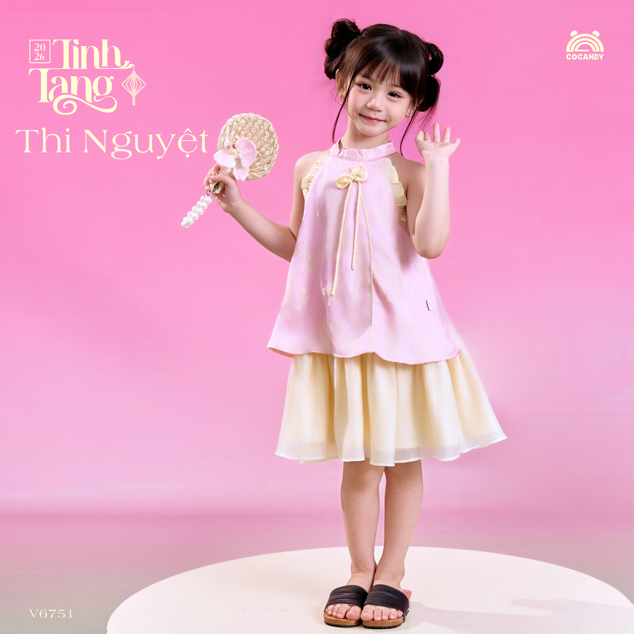 Váy yếm HỒNG Thi Nguyệt