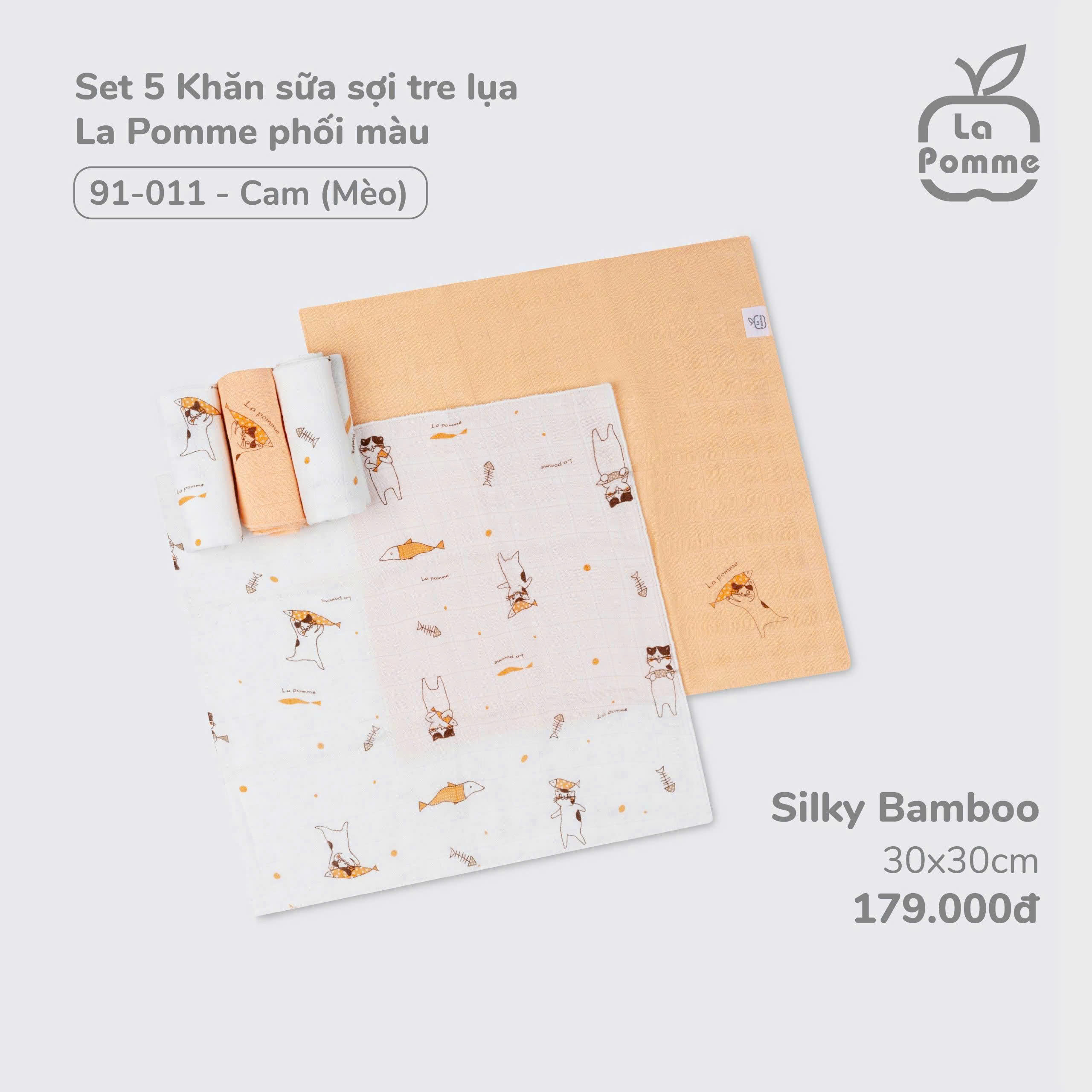 Set 5 khăn sữa La Pomme (30x30)_thumbnail_18