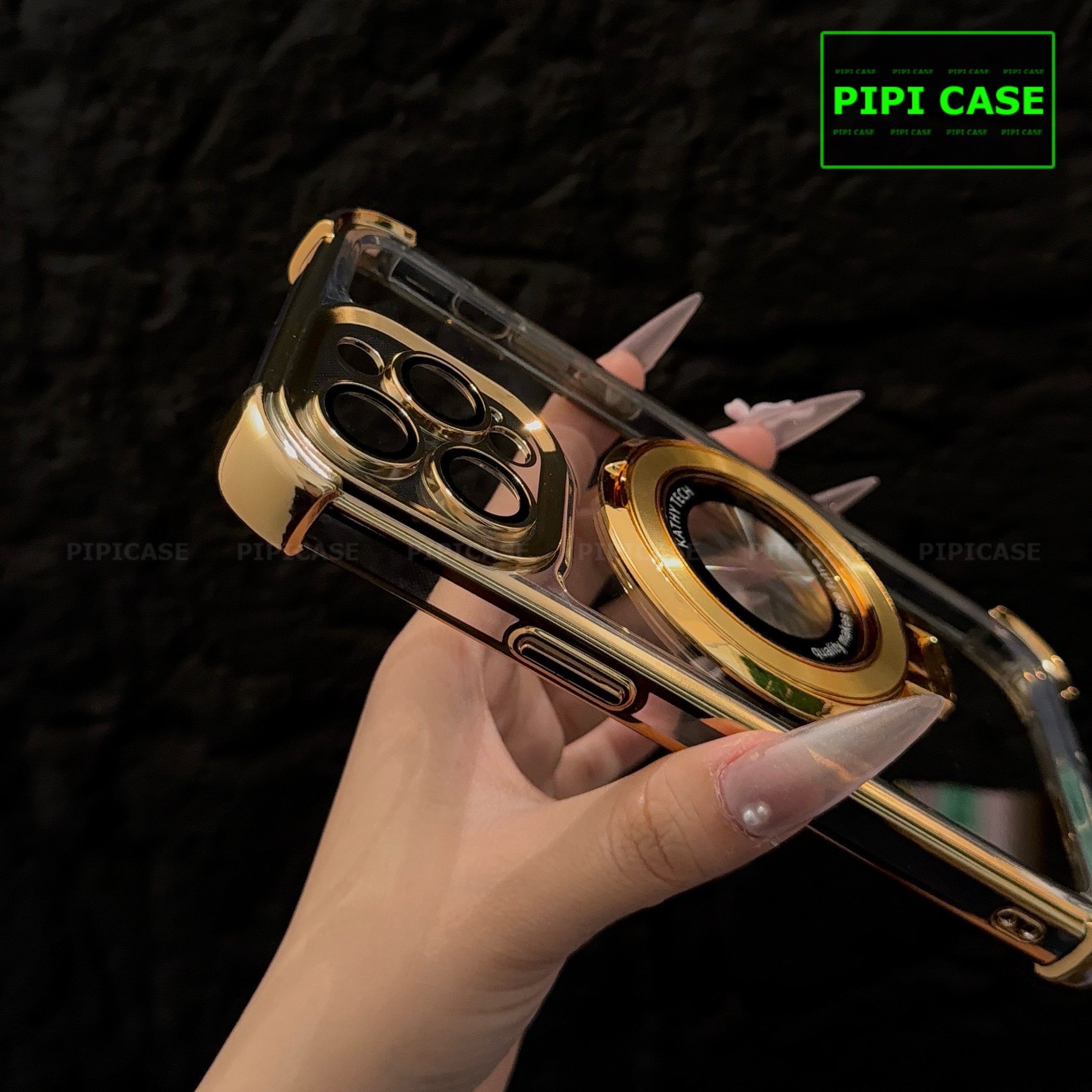 Ốp Lưng iPhone 15 Pro - Ven - Vàng_thumbnail_5