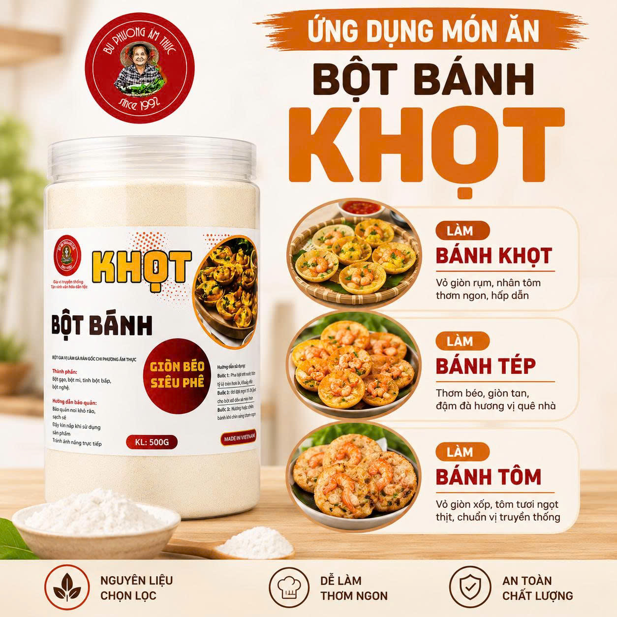 Bột Bánh Khọt Bu Phương 500G – Giòn Ngon Chuẩn Vị Miền Tây - BP28_thumbnail_6