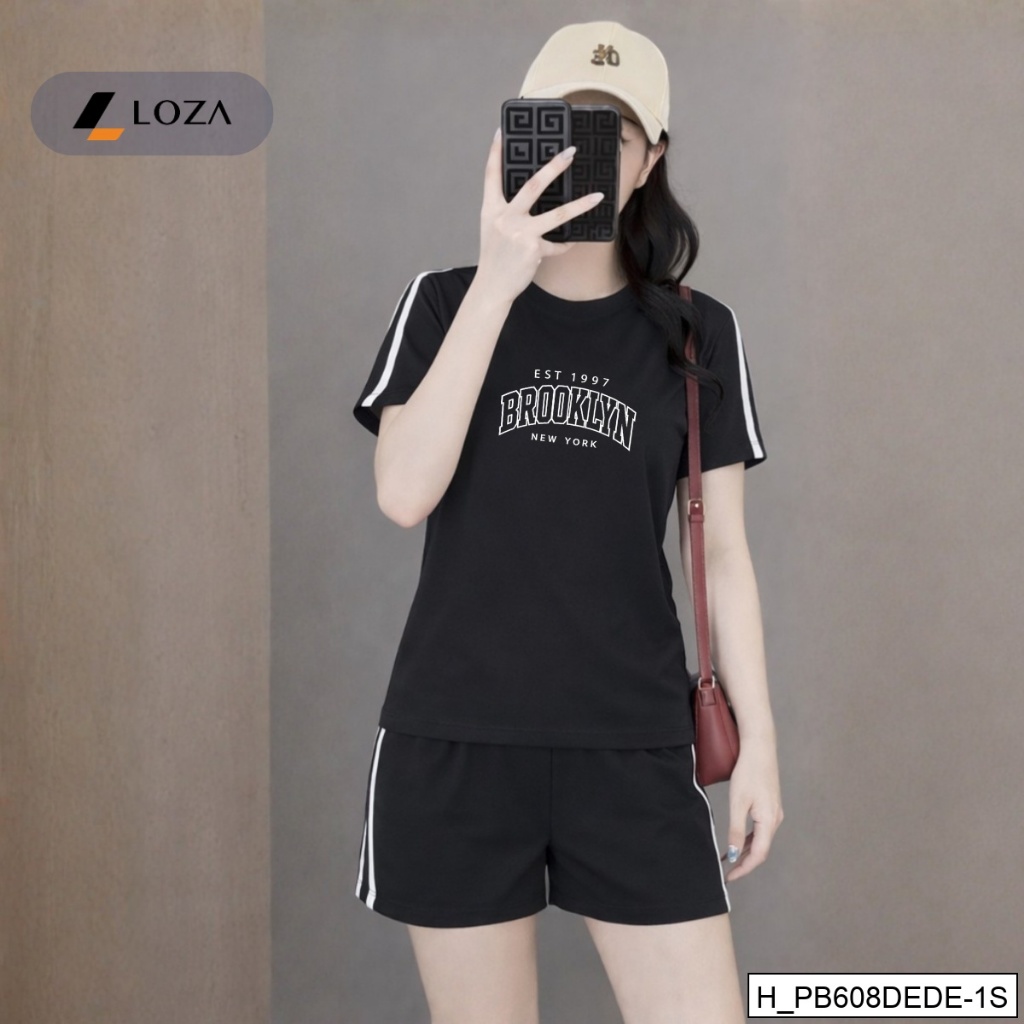 [XẢ KHO BỘ FORM VỪA] Bộ quần áo thun nữ dáng vừa nhiều hình dễ mặc - Loza XB014_thumbnail_22