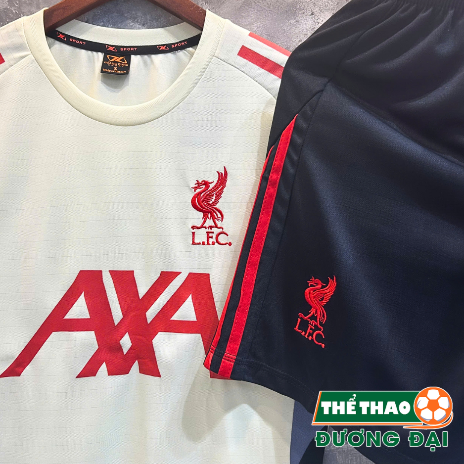 Quần Áo Bóng Đá The Kop Kem 2025 2026 Thun Mè S-COMF Thoáng Khí Thể Thao Đương Đại_thumbnail_6