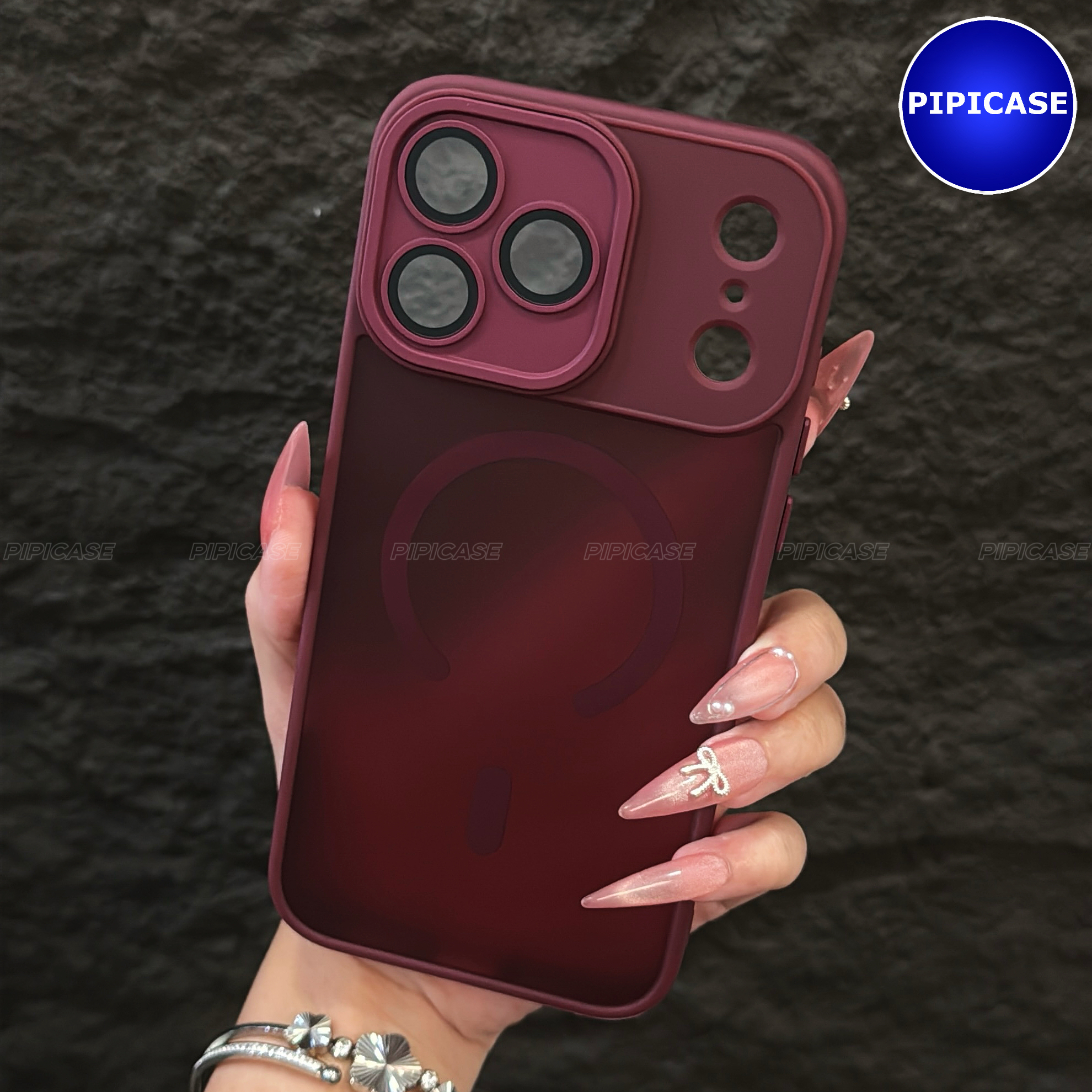Ốp Lưng iPhone 17 Pro Max - Kao - Đỏ