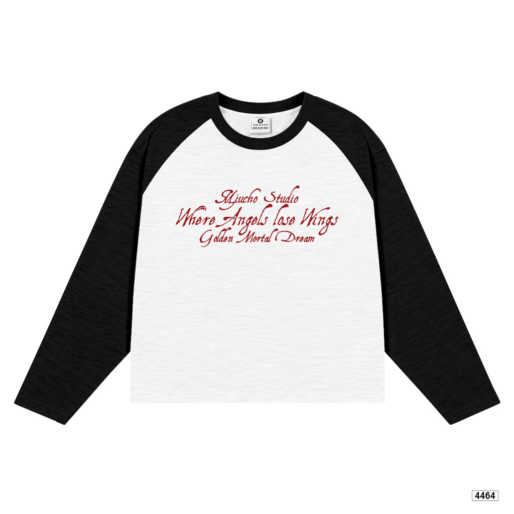 Áo thun unisex form boxy tay dài chất cotton xược Miucho 4464_thumbnail_0
