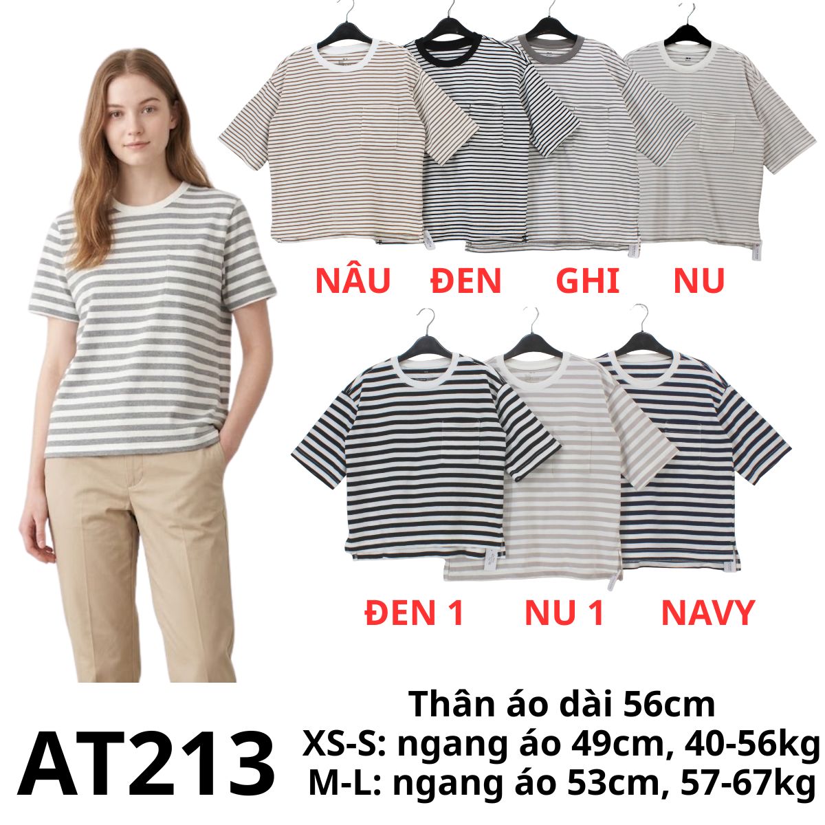 AT213 - Áo thun Muj
