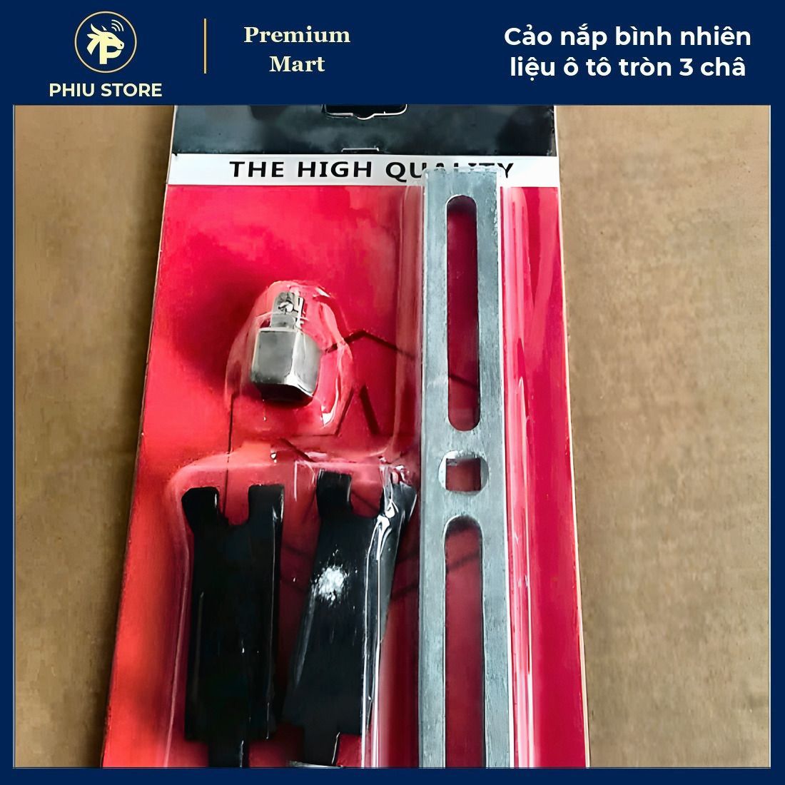 Cảo Nắp Bình Xăng 3 Chấu - Vam Tháo Nắp Bình Nhiên Liệu, Khẩu 3/8 Sang 1/2_thumbnail_6