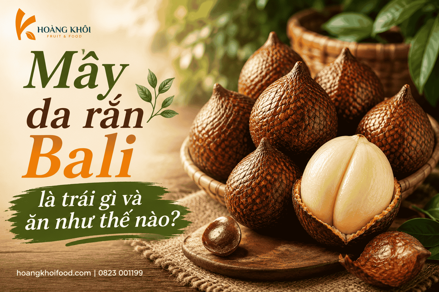 Mây da rắn Bali là trái gì và ăn như thế nào?
