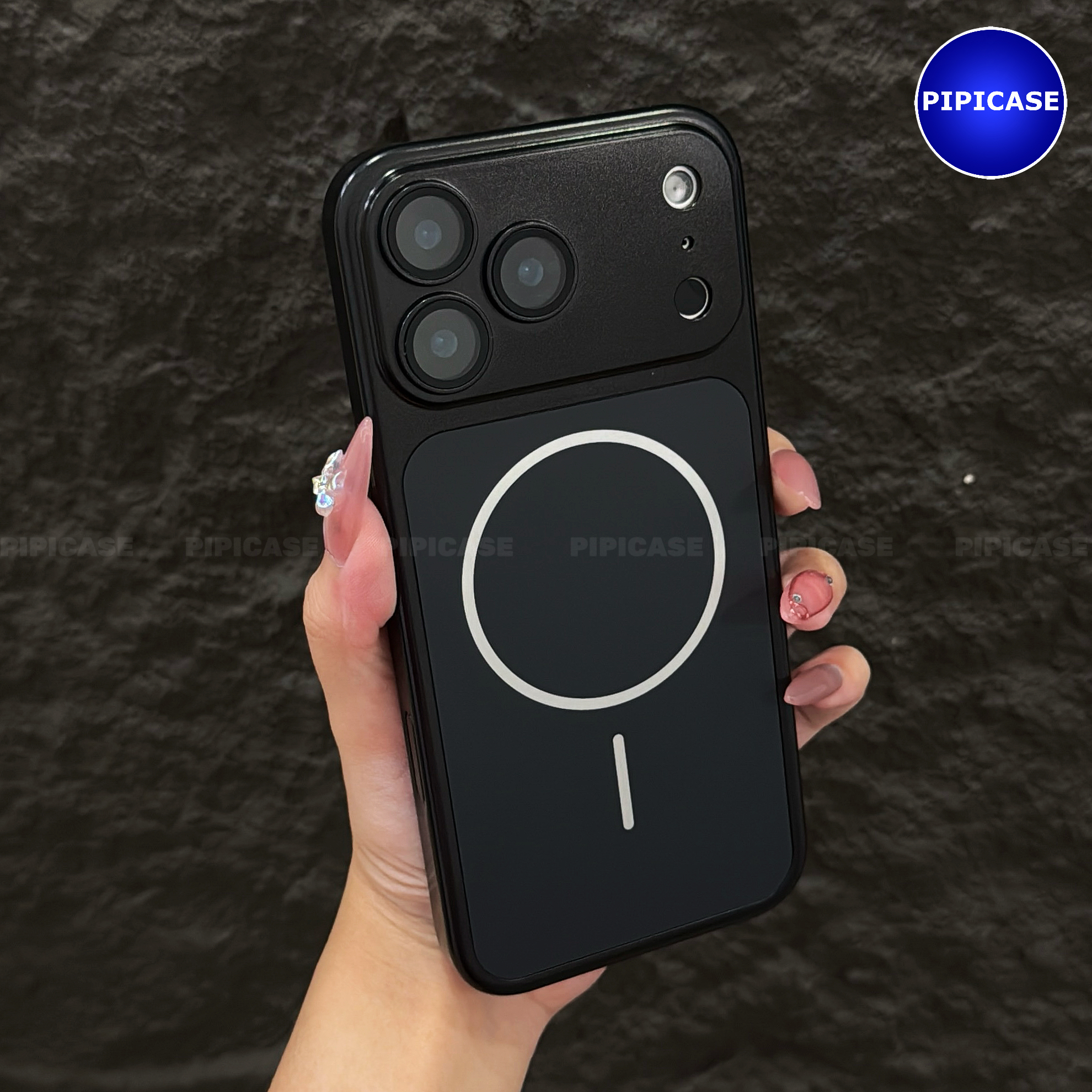 Ốp Lưng iPhone 18 Pro Max - Kan - Đen_thumbnail_1