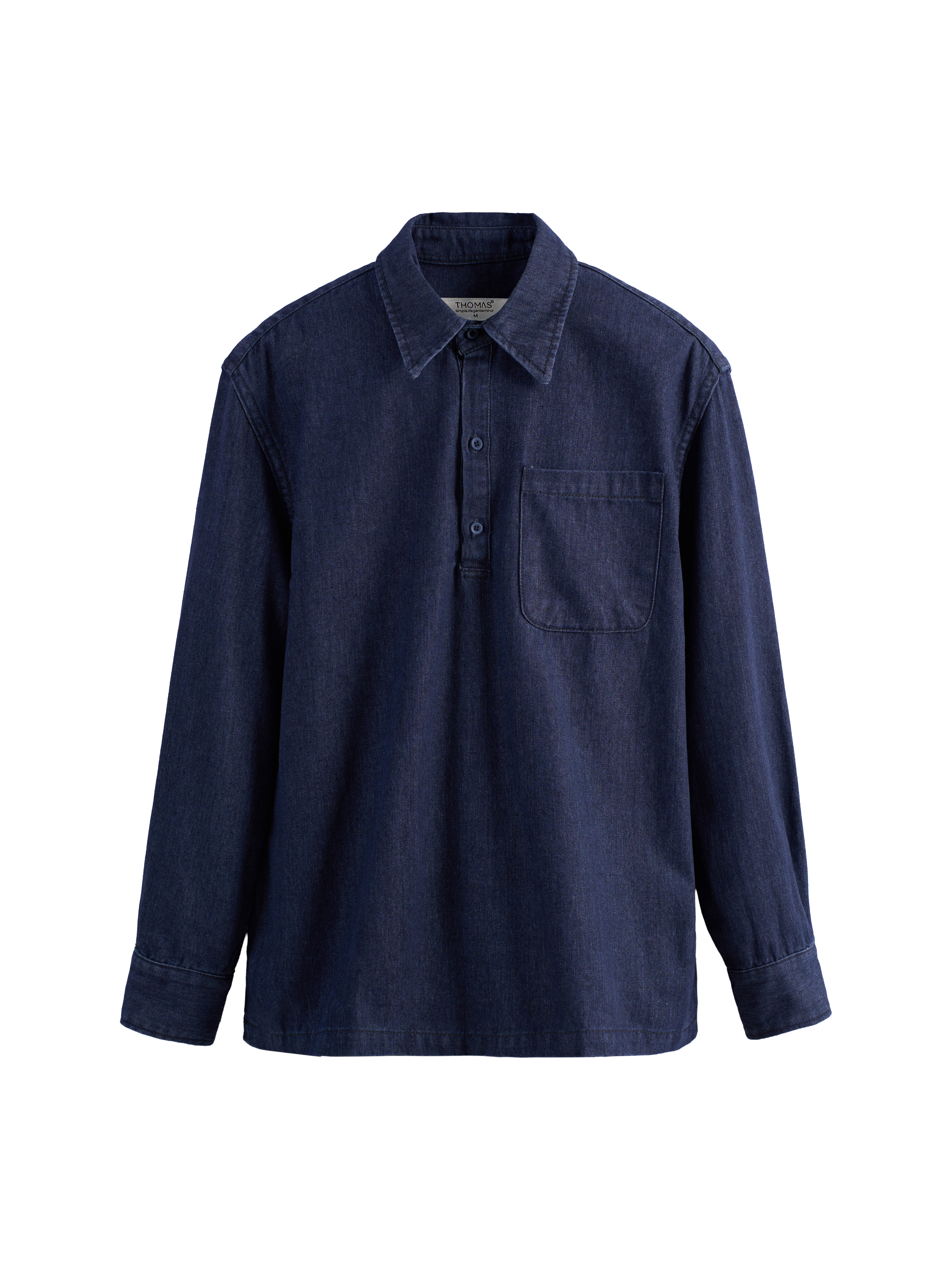 Áo Sơ Mi Dài Tay Dylan Vải Denim Form Regular