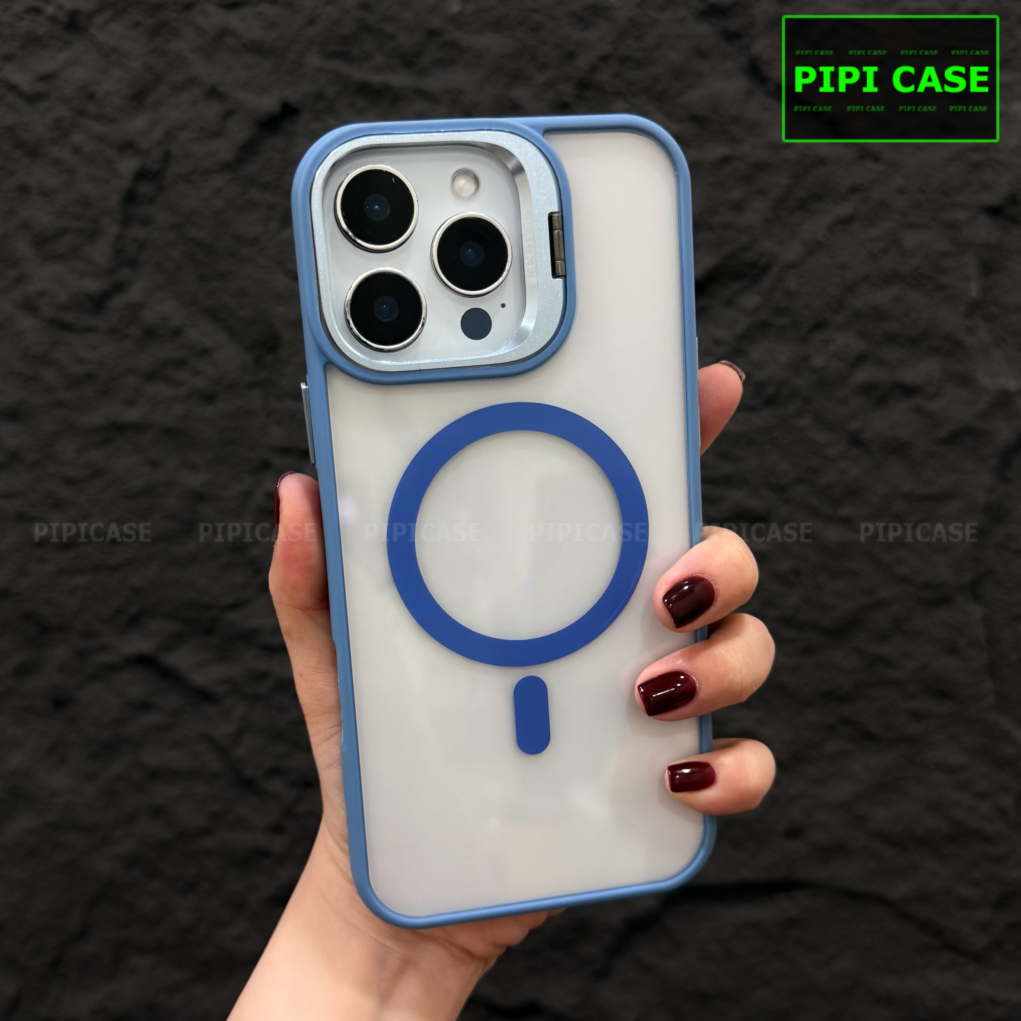 Ốp Lưng iPhone 14 Pro Max - Dansi - Xanh Nhạt_thumbnail_13