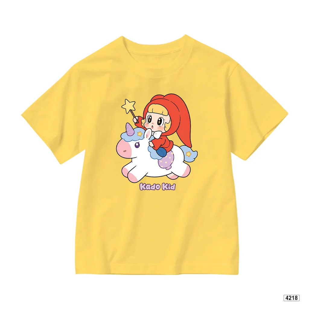 Áo thun bé gái Unicorn Princess đáng yêu Kado 4218_thumbnail_0