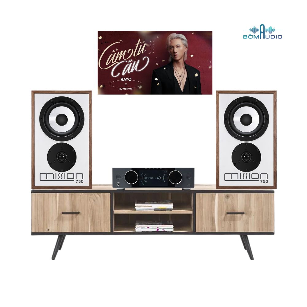 Combo Amply ONKYO MUSE Y-40 + Loa Bookshelf MISSION 750 - ONM1_thumbnail_1