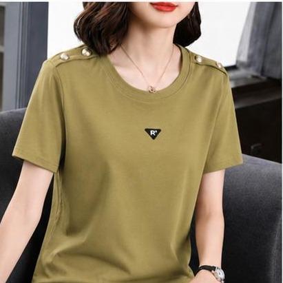 Áo Thun lẻ 353 Cổ Tròn Sọc mới mimi Free Size 45-75kg Co Giãn 4 Chiều Tôn Dáng Mềm Mịn Thoáng Mát Dễ Phối Phong Cách Borip Quảng Châu Chất Liệu Cao Cấp_thumbnail_7