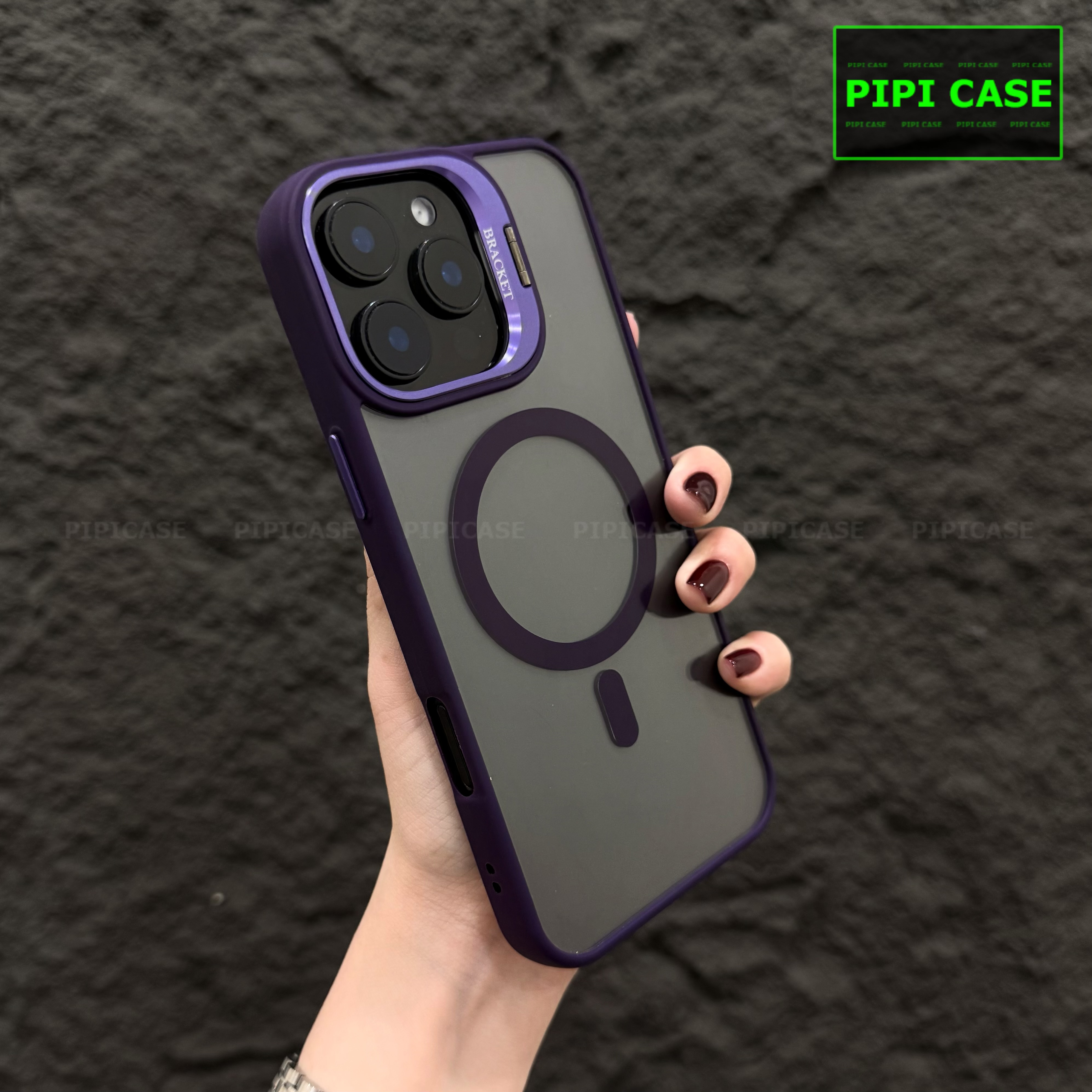Ốp Lưng iPhone 14 Pro Max - Dansi - Tím_thumbnail_9
