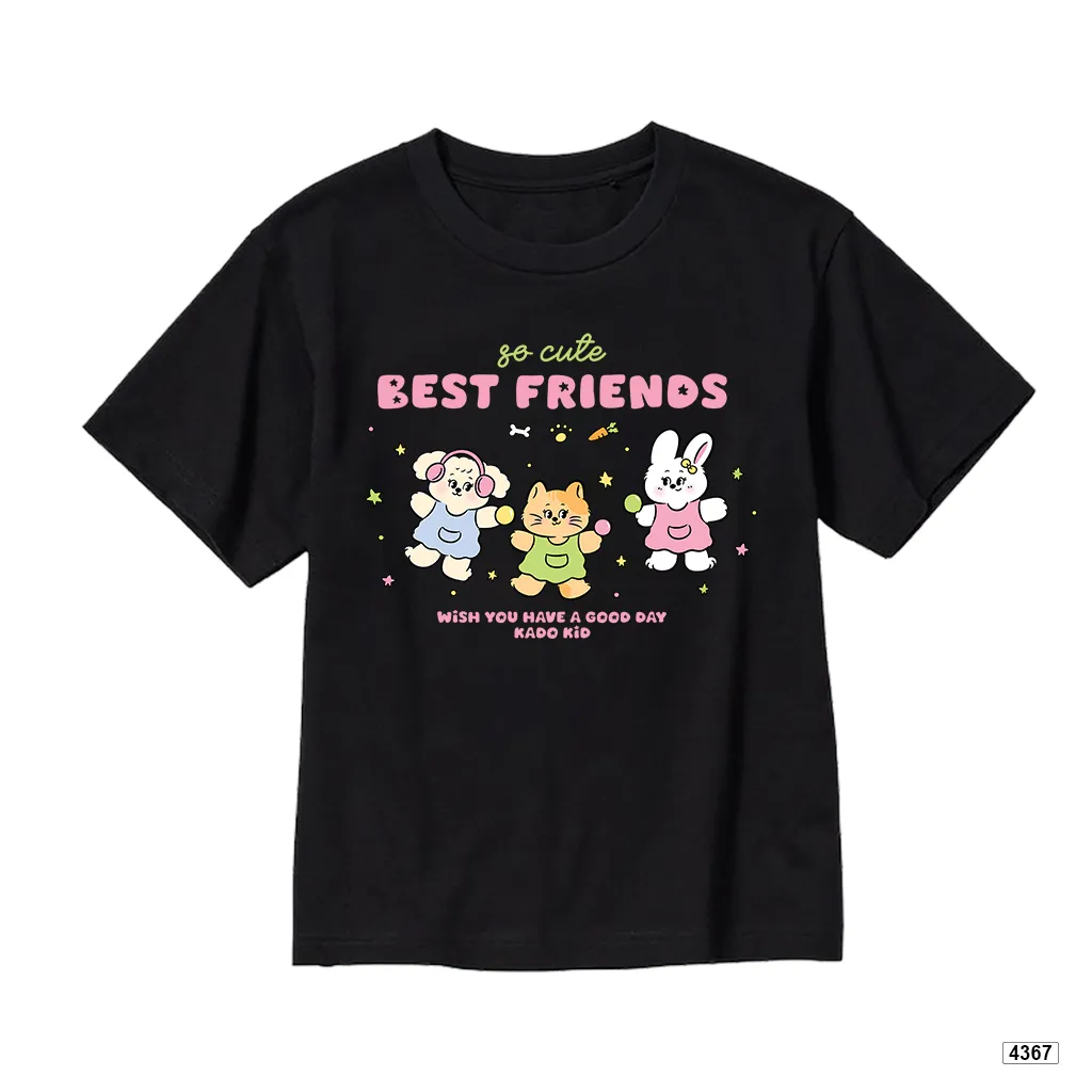 Áo thun bé gái best friends Hàn Quốc Kado 4367_thumbnail_7