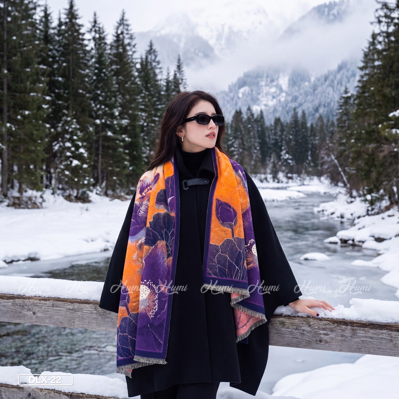 KHĂN CHOÀNG CASHMERE LUXURY IN 3D (DLX62-22)_thumbnail_6