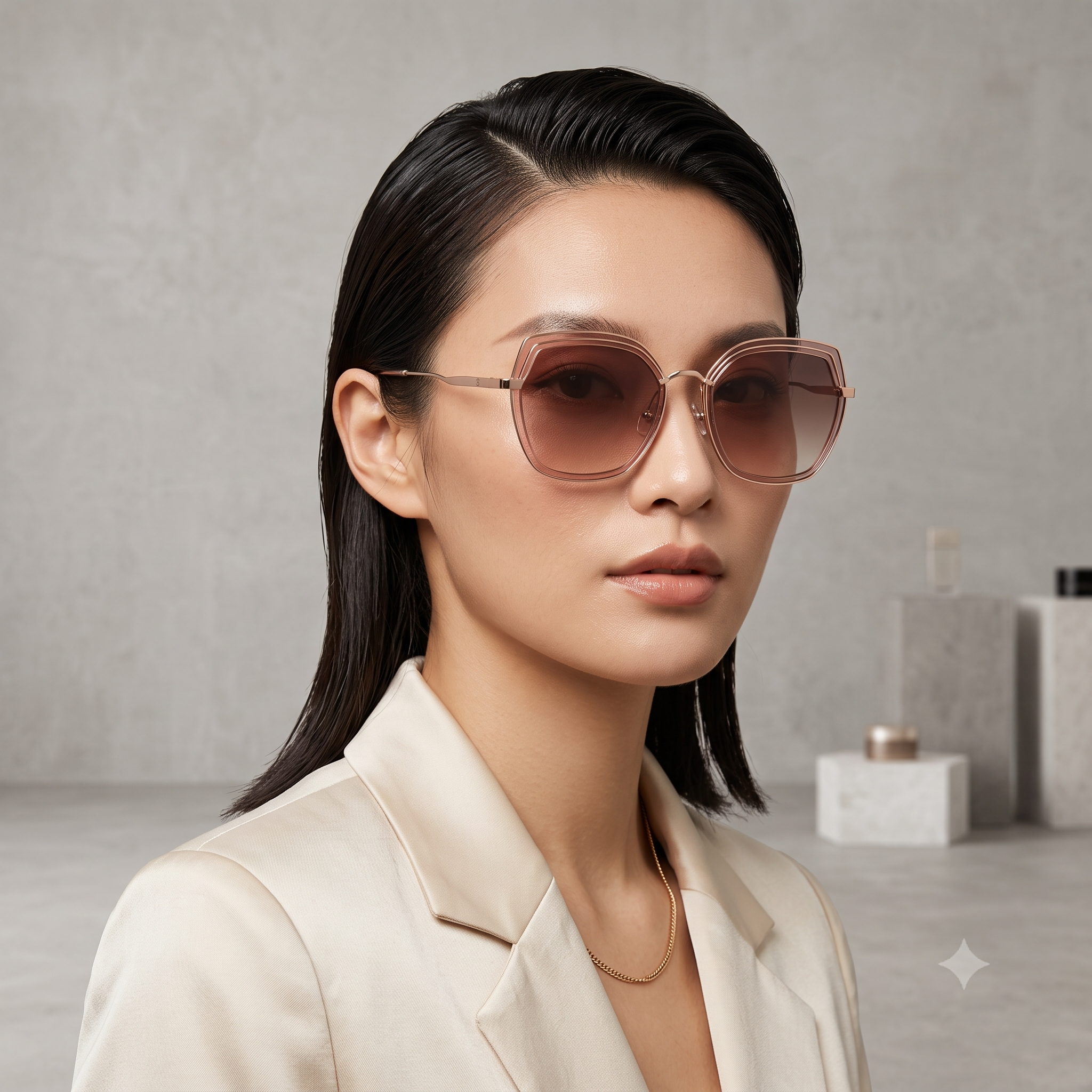 Kính râm cao cấp dành cho Nữ, chính hãng SEROVA SS9053 - C15_thumbnail_3
