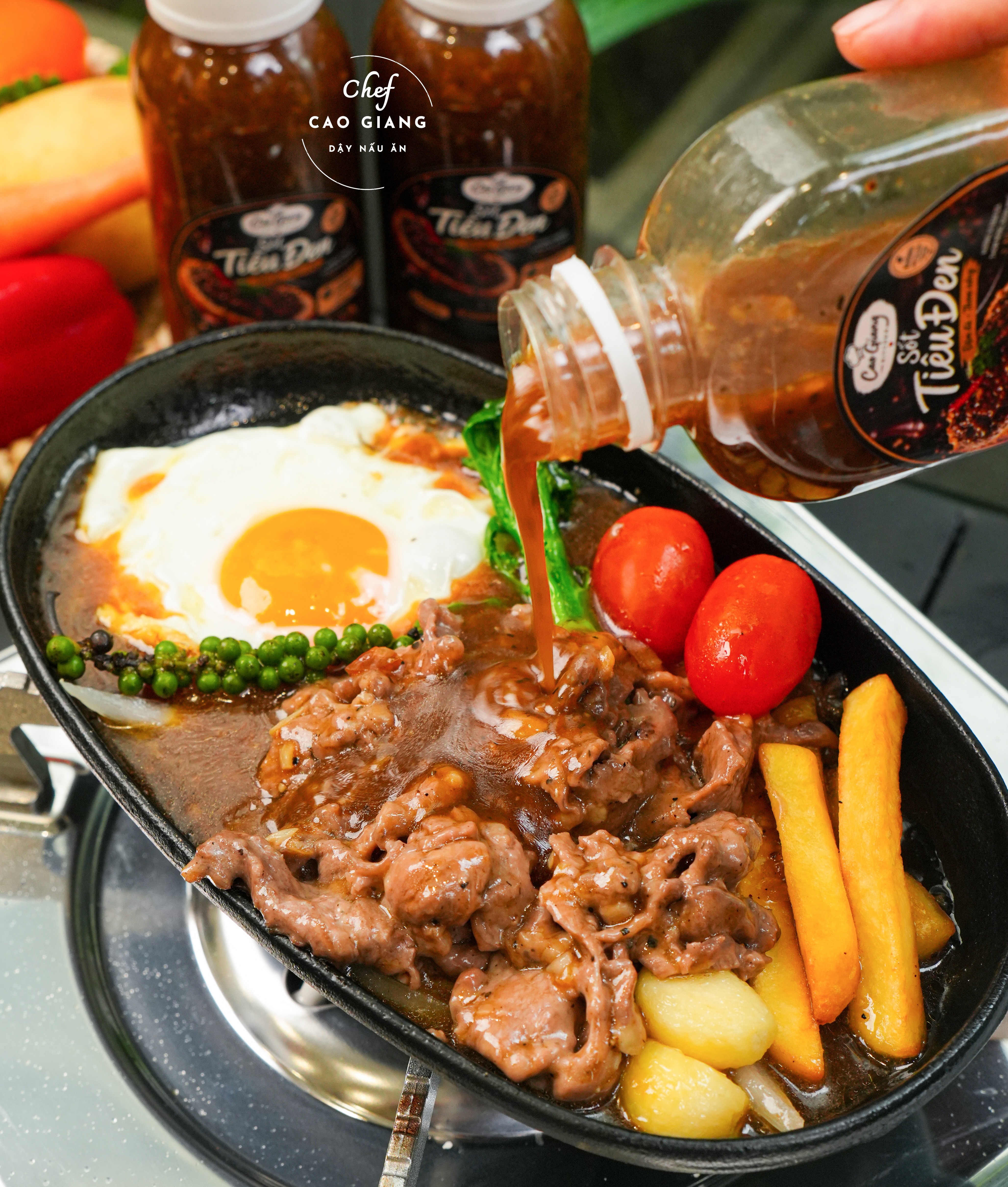 Lớp Bò Sốt Tiêu Đen Kinh Doanh