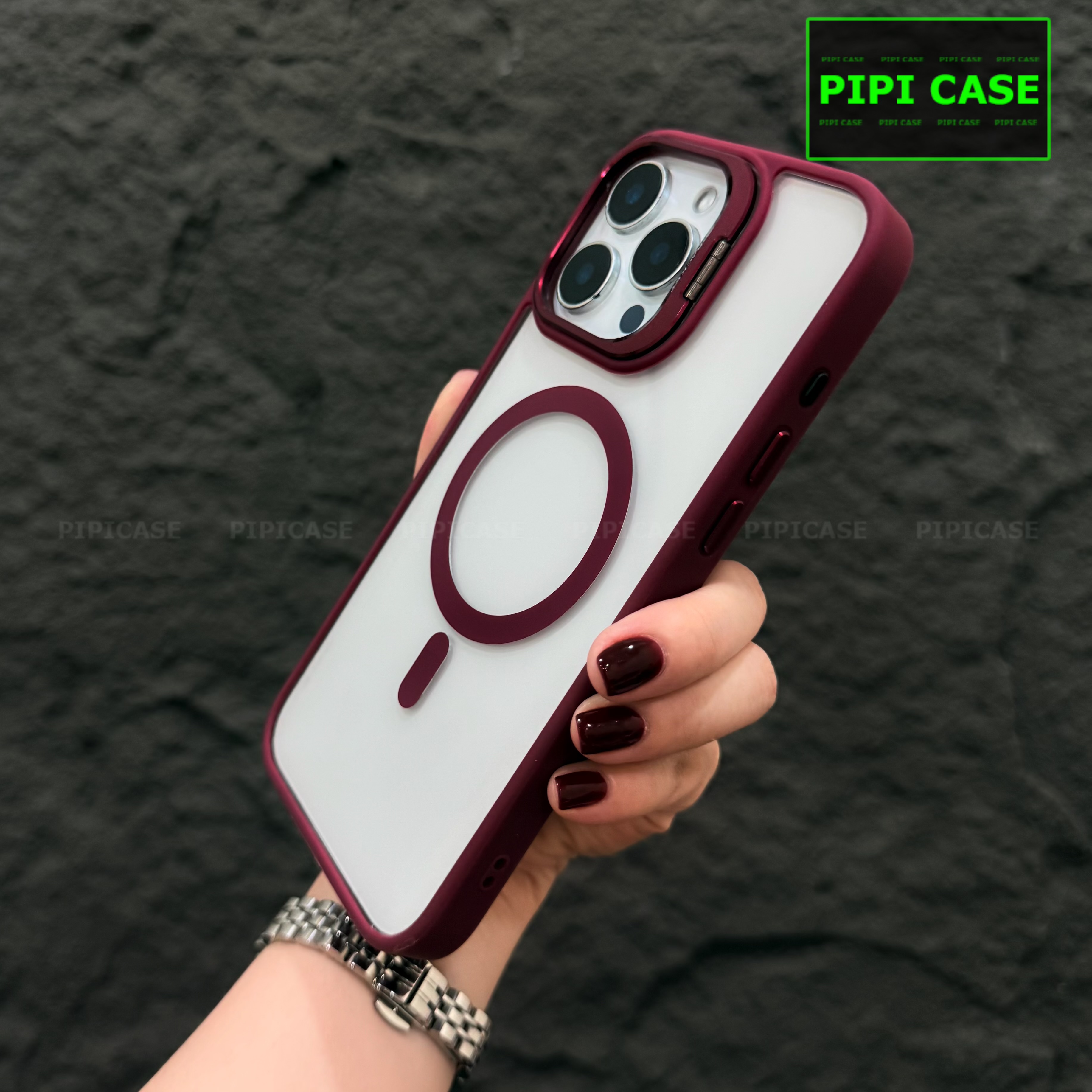 Ốp Lưng iPhone 14 Pro Max - Dansi - Đỏ_thumbnail_8