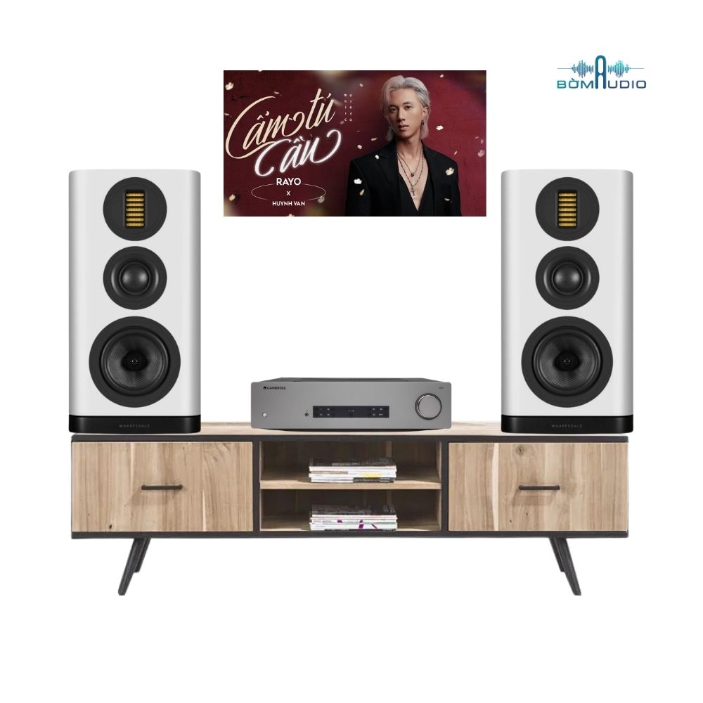 Combo Amply CAMBRIDGE AUDIO CXA81 MKII + Loa Bookshelf WHARFEDALE DIAMOND EVO 5.2 - CAW10_thumbnail_1