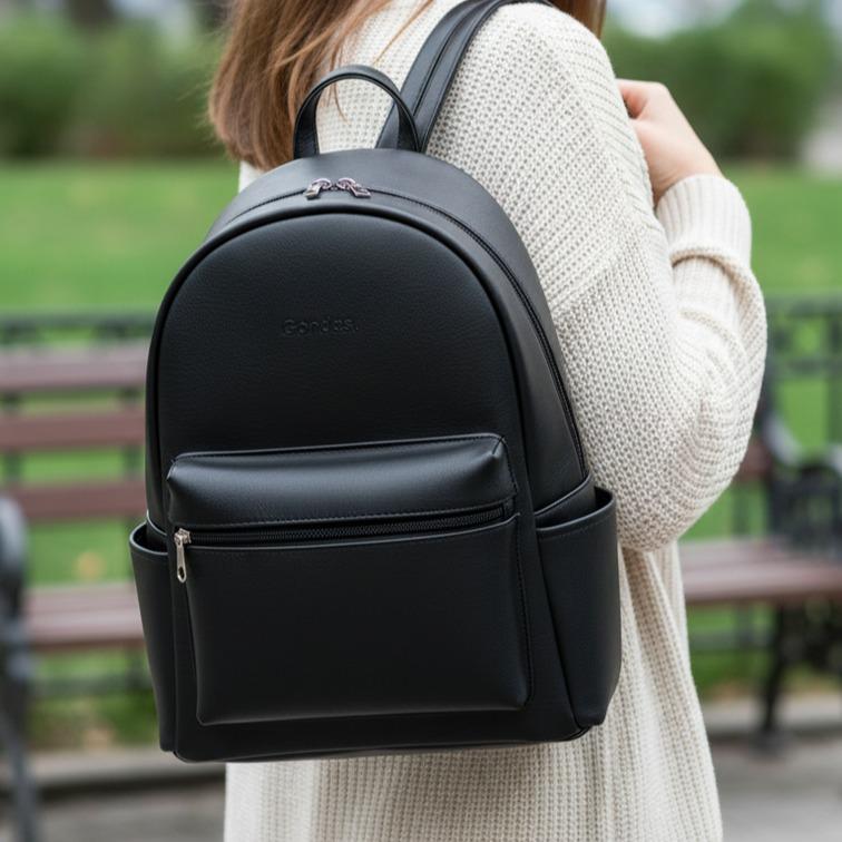 (Không Móc Khóa) Balo Thời Trang Unisex Chống Nước Đựng Đi Học Đi Làm Phong Cách Hàn Quốc BL087_thumbnail_7