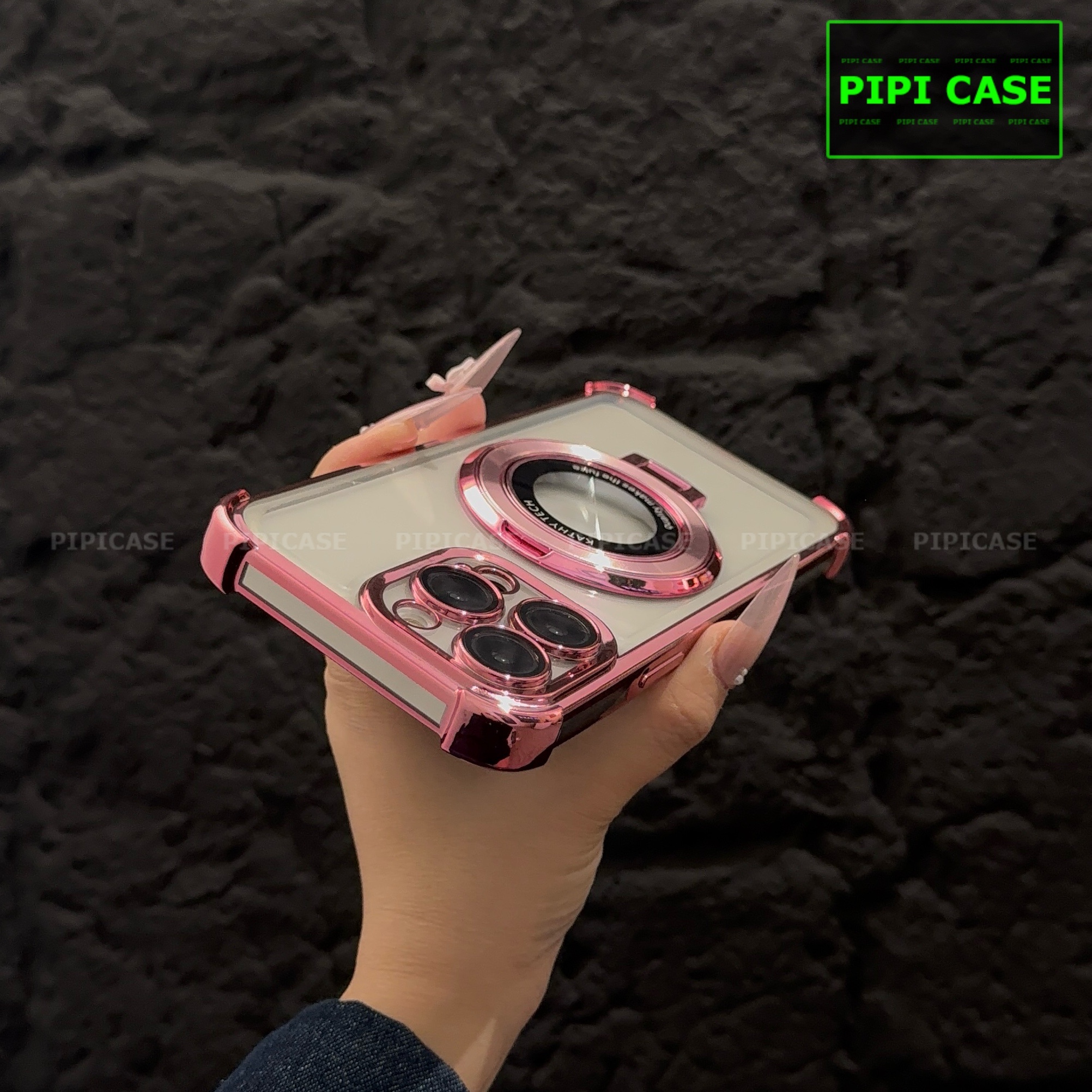 Ốp Lưng iPhone 16 Pro Max - Ven - Hồng_thumbnail_10