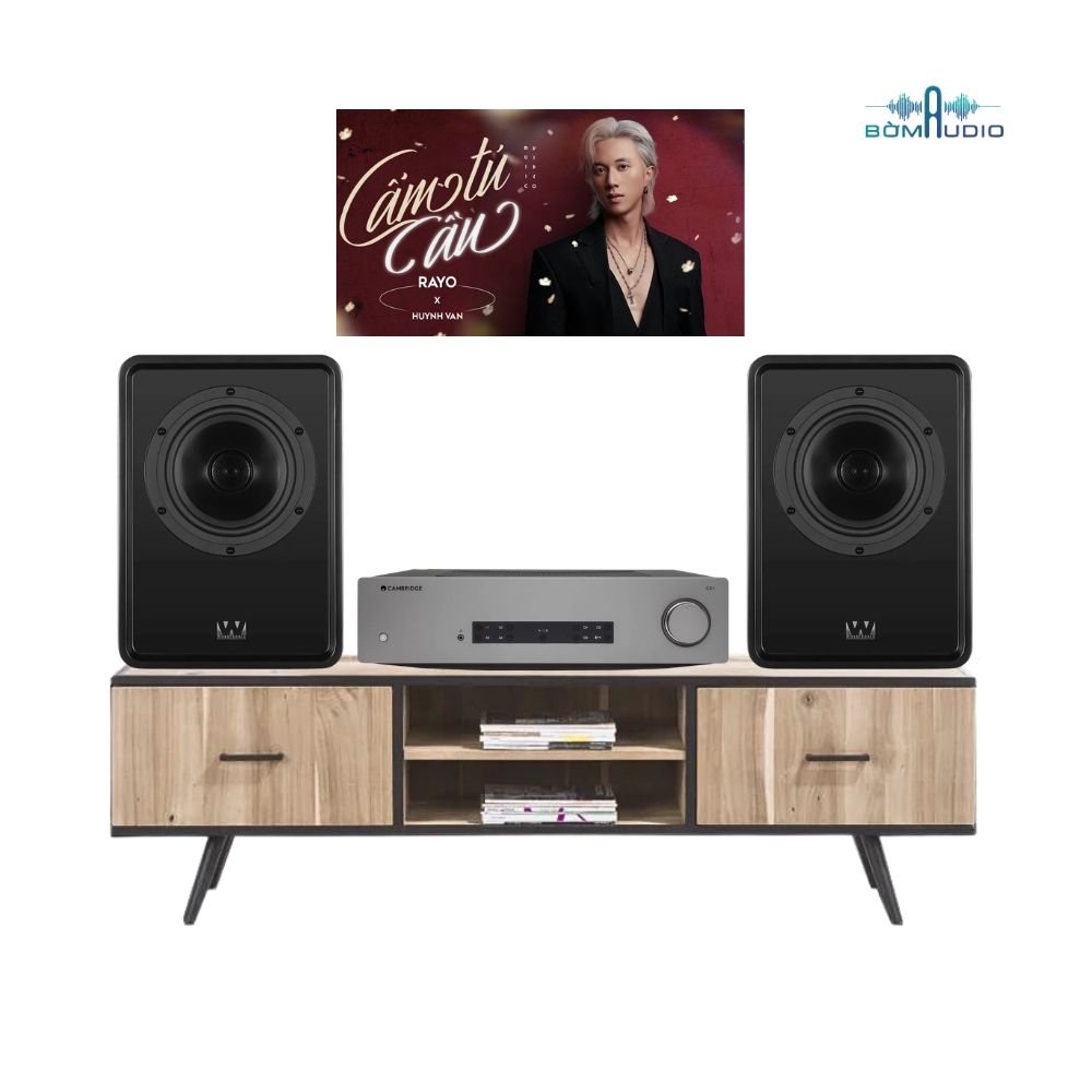 Combo Amply CAMBRIDGE AUDIO CXA81 MKII + Loa Bookshelf WHARFEDALE DENTON 1S - CAW16_thumbnail_2