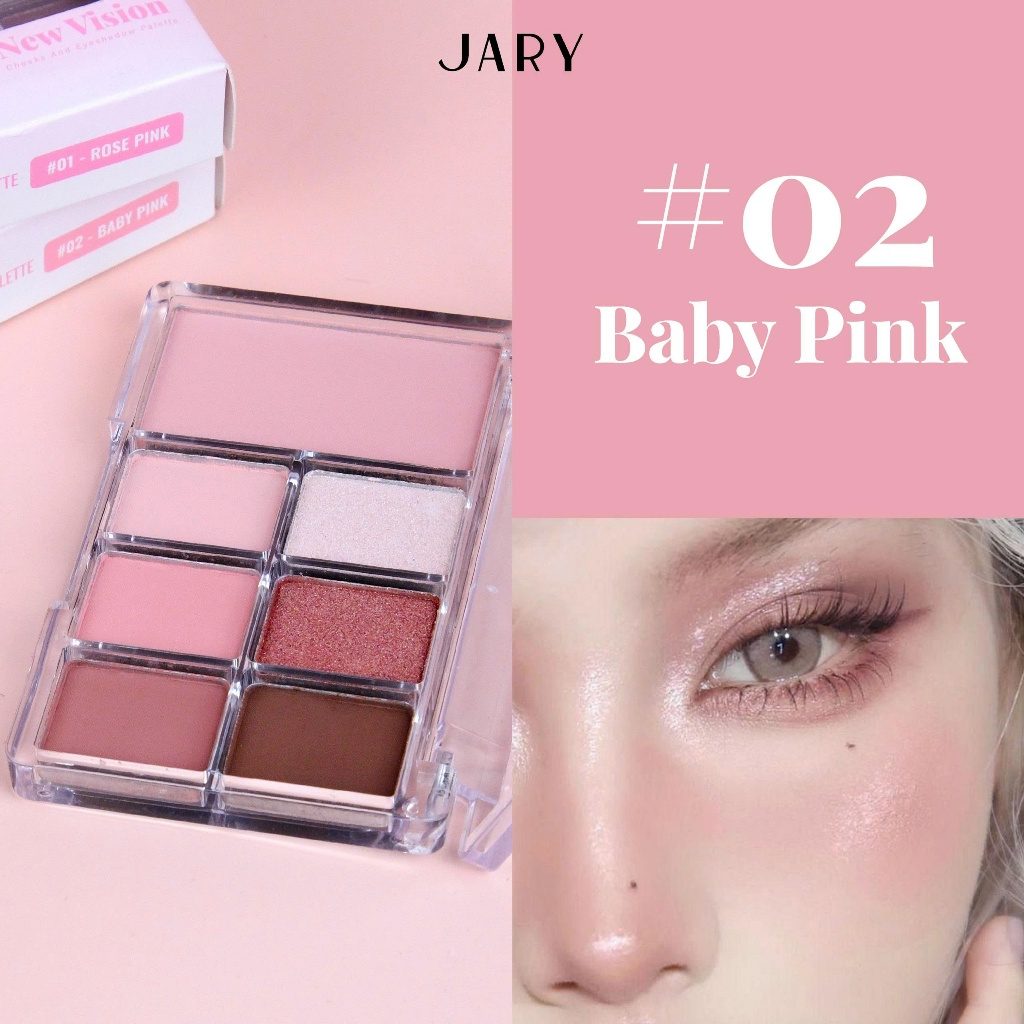 [JARY] Bảng phấn mắt má 7 ô Jary New Vision_thumbnail_4