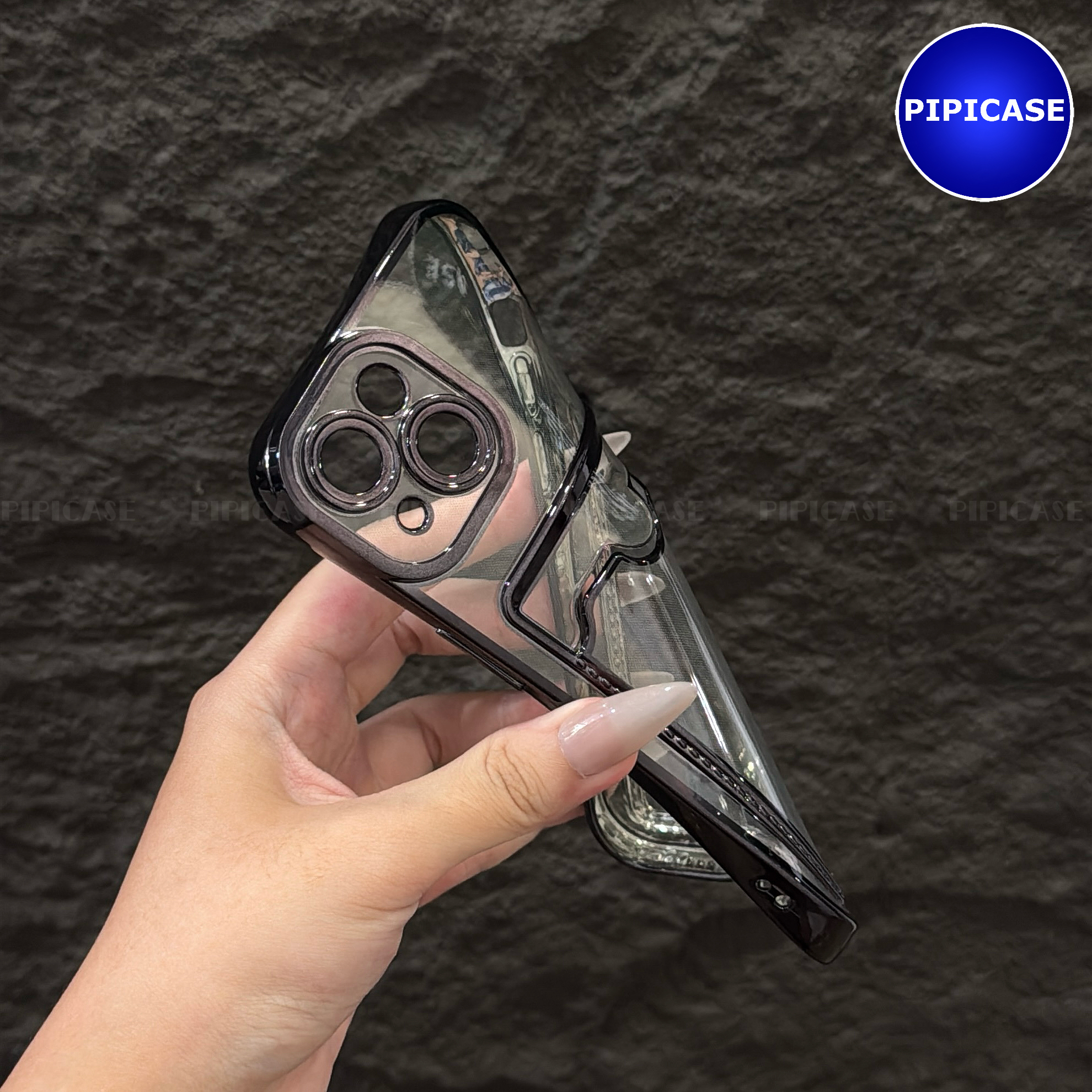 Ốp Lưng iPhone 14 - Ốp Thẻ - Đen_thumbnail_18