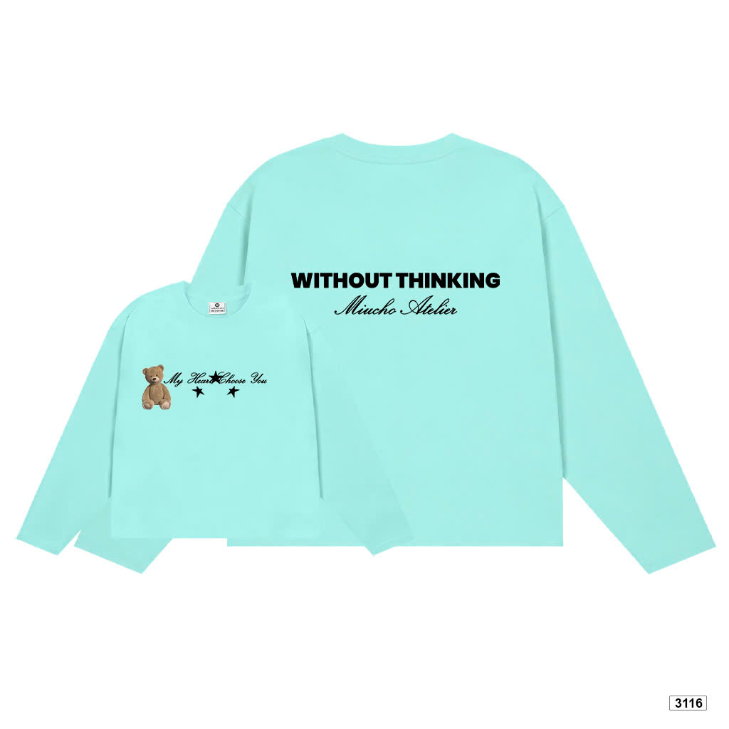Áo thun boxy tay dài Gấu Teddy phối chữ Miucho 3116_thumbnail_13