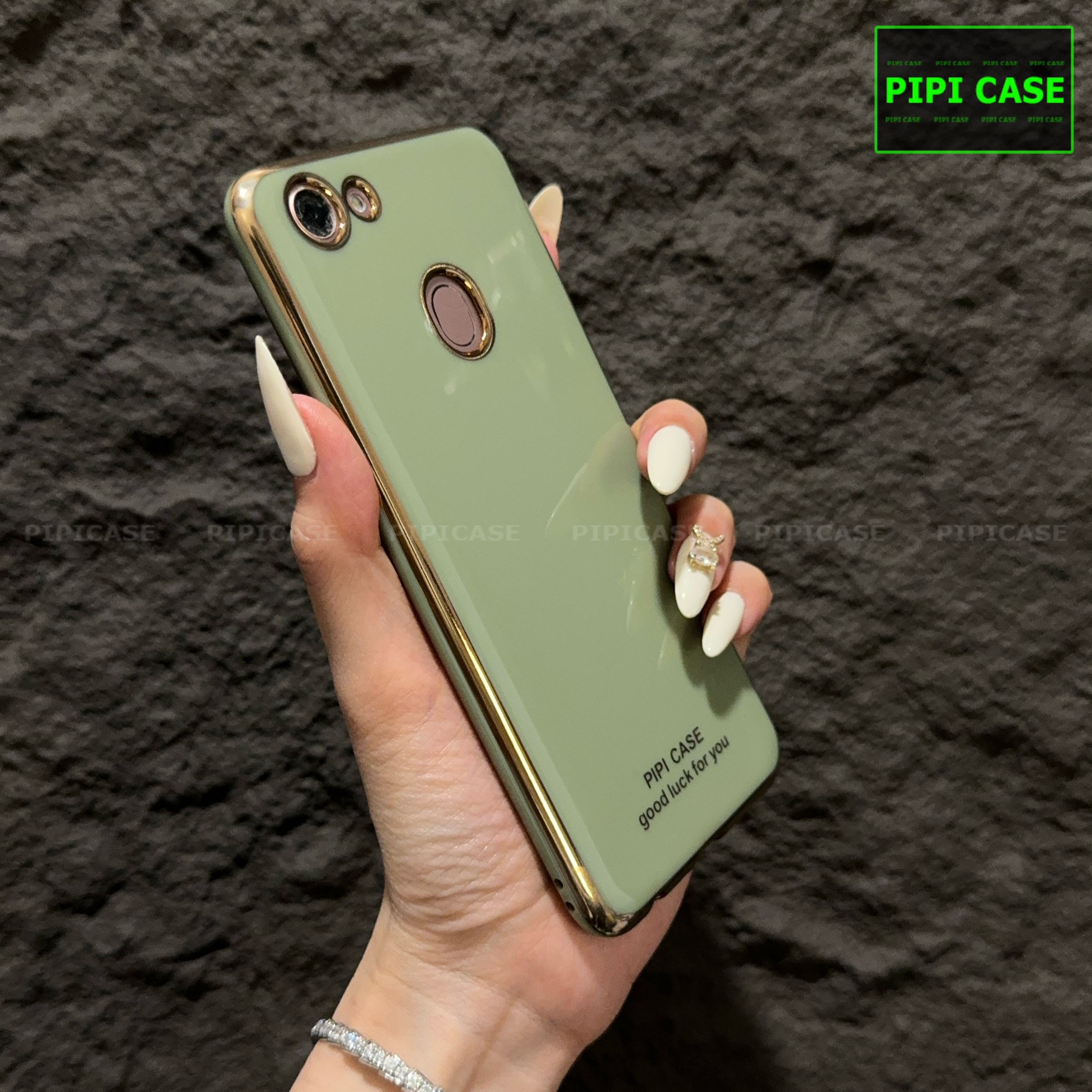 Ốp Lưng Oppo F5 - Royal - Xanh Cẩm Thạch_thumbnail_2
