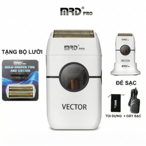 Máy Cạo Râu MRDPRO ZB-999 – Trắng – Êm Ái, Cạo Sát, Chuẩn Phong Cách Nam Tính