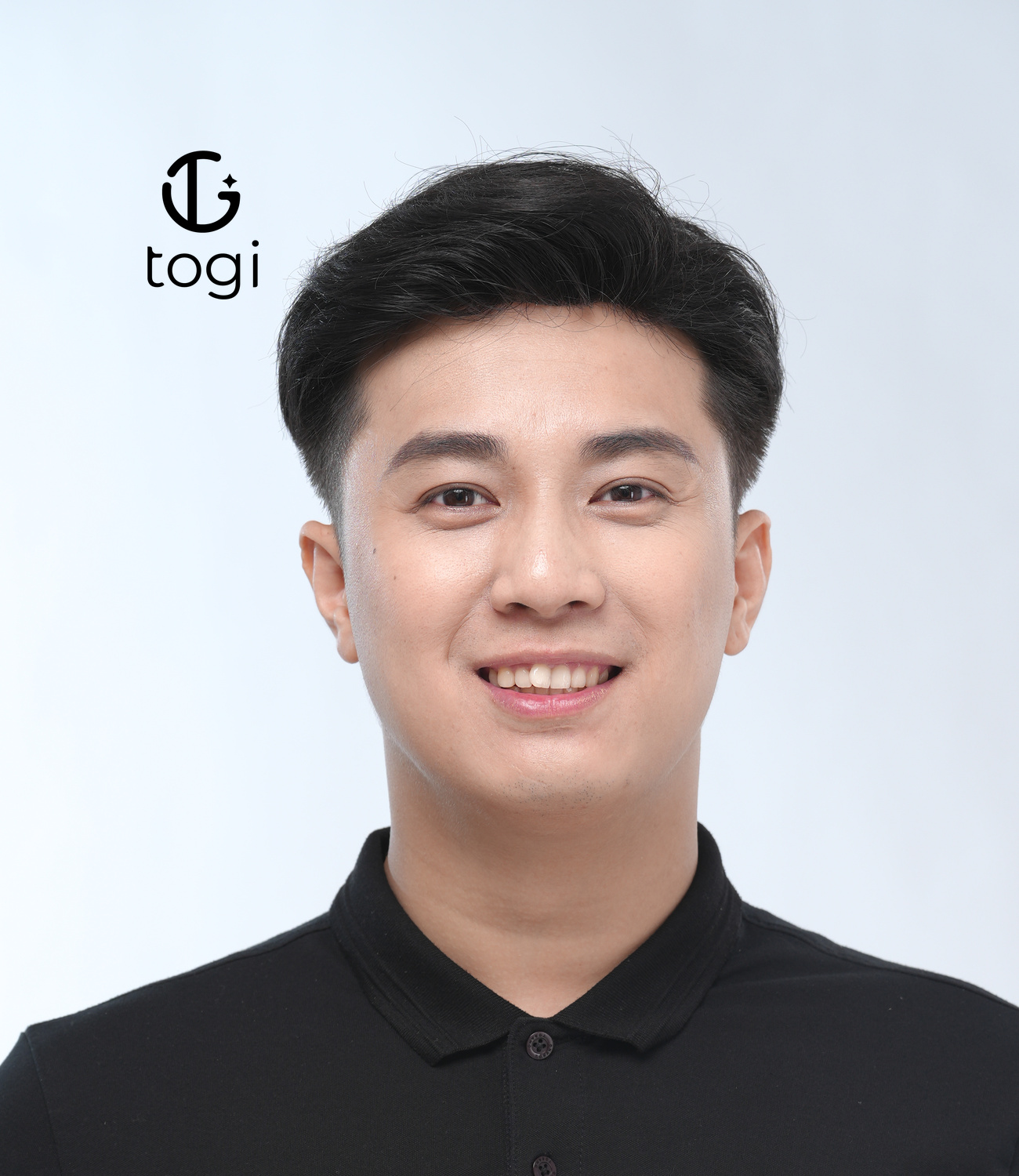 Tóc giả nam Sidepart lịch lãm cho tóc hói làm từ tóc thật