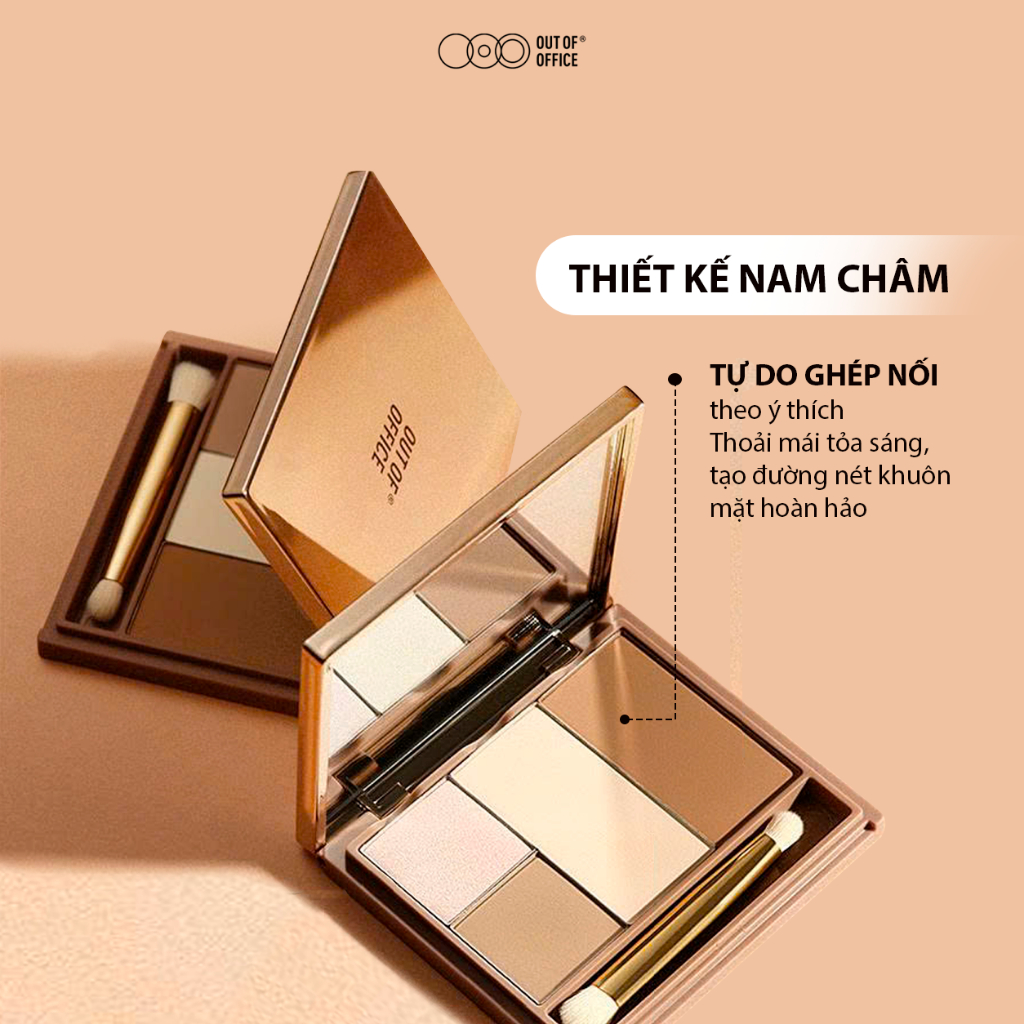 [OOO] Bảng phấn tạo khối 4 ô Out Of Office 9g_thumbnail_2