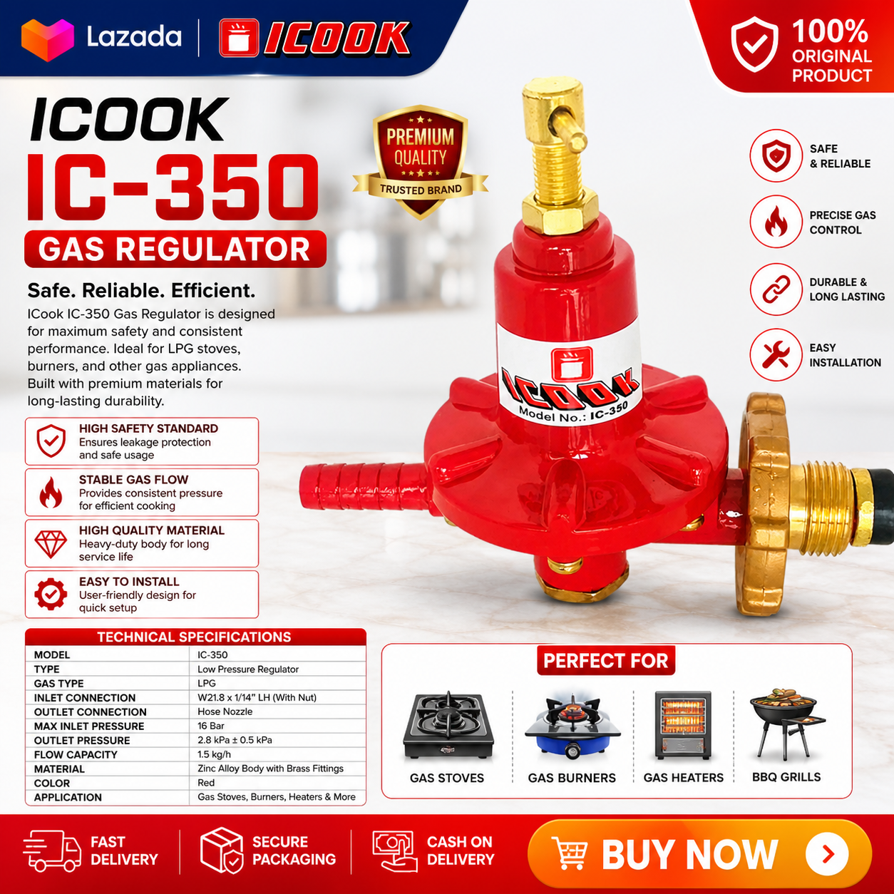 High Pressure Regulator