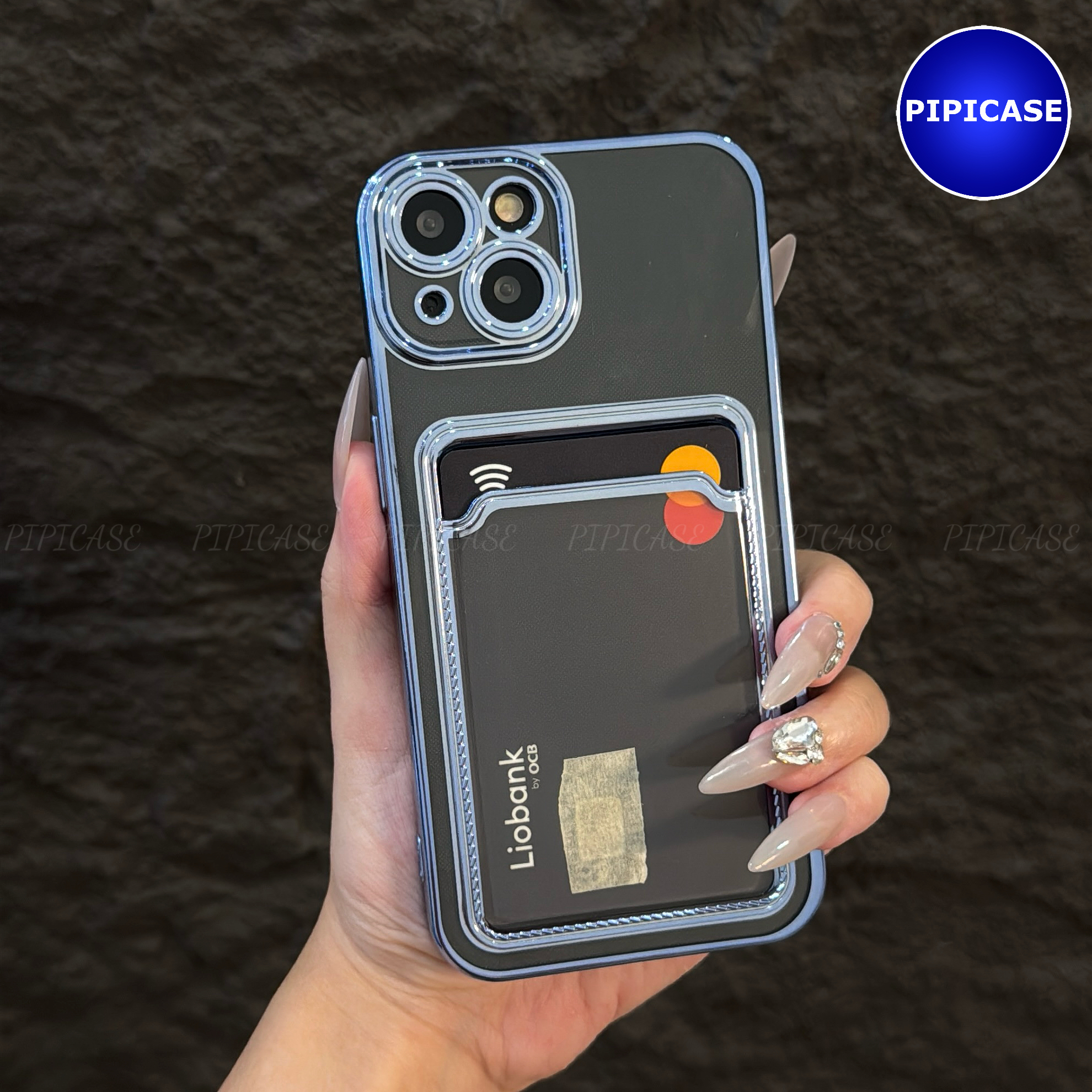 Ốp Lưng iPhone 14 - Ốp Thẻ - Xanh Dương_thumbnail_11