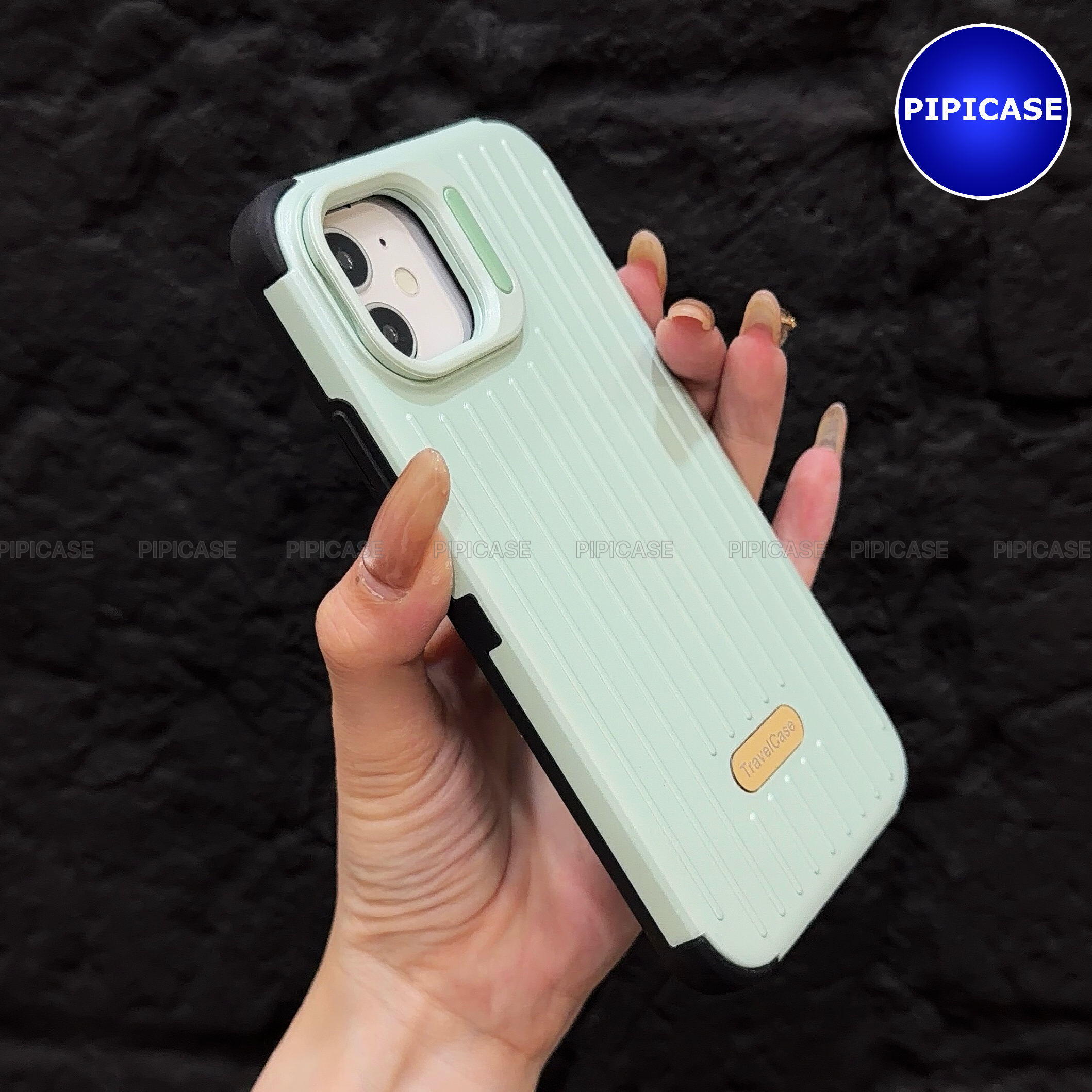 Ốp Lưng iPhone 12 - Hondao - Xanh Mint_thumbnail_1