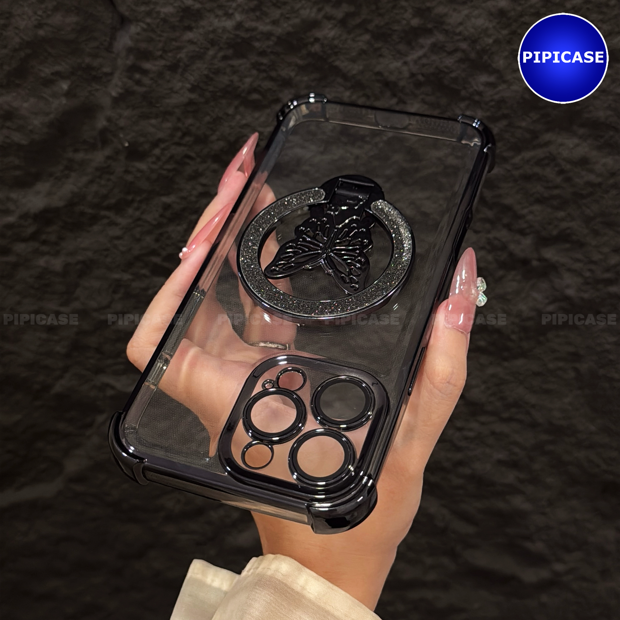 Ốp Lưng iPhone 16 Pro - MO - Đen