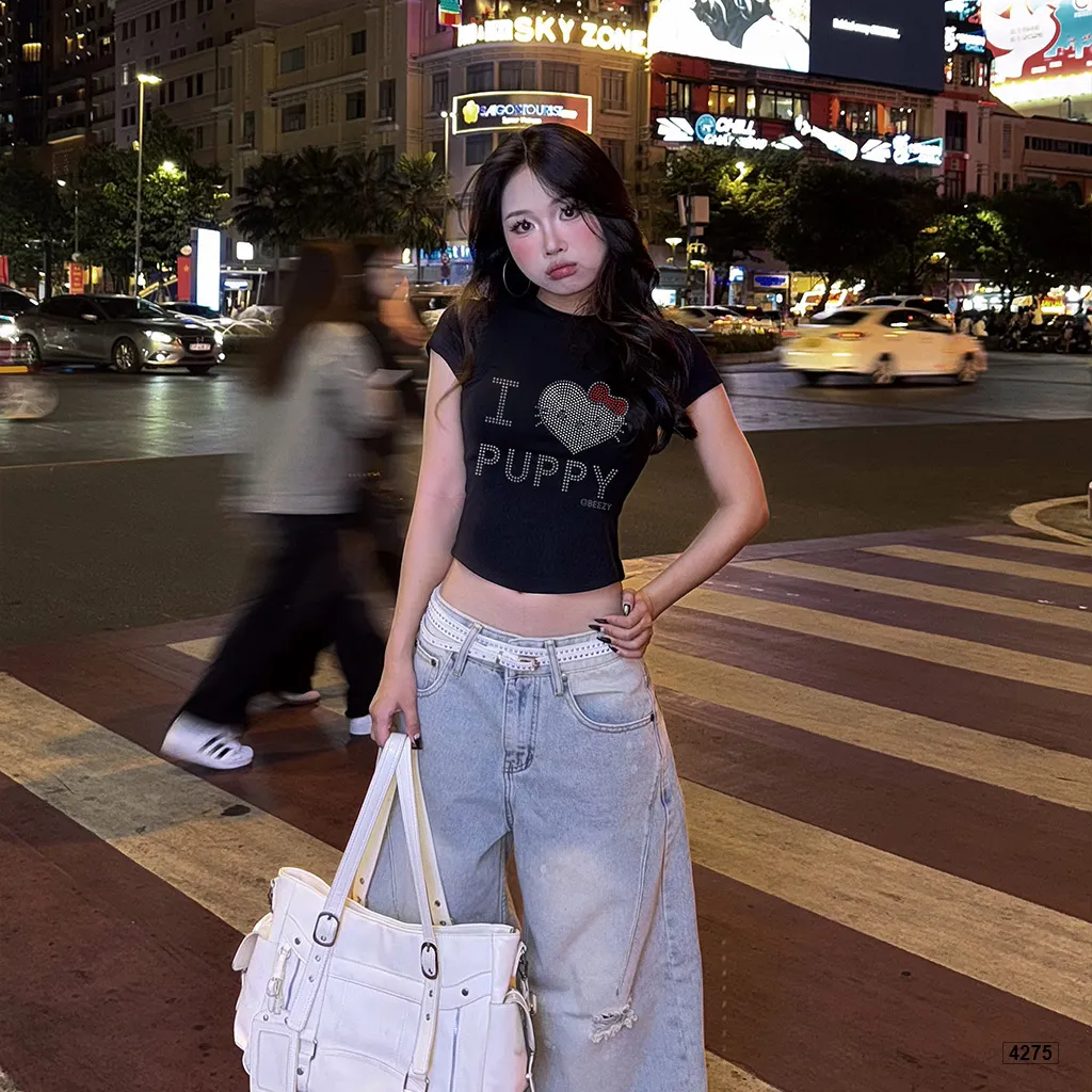Áo baby tee họa tiết hình hoạt hình Beezy 4275_thumbnail_3