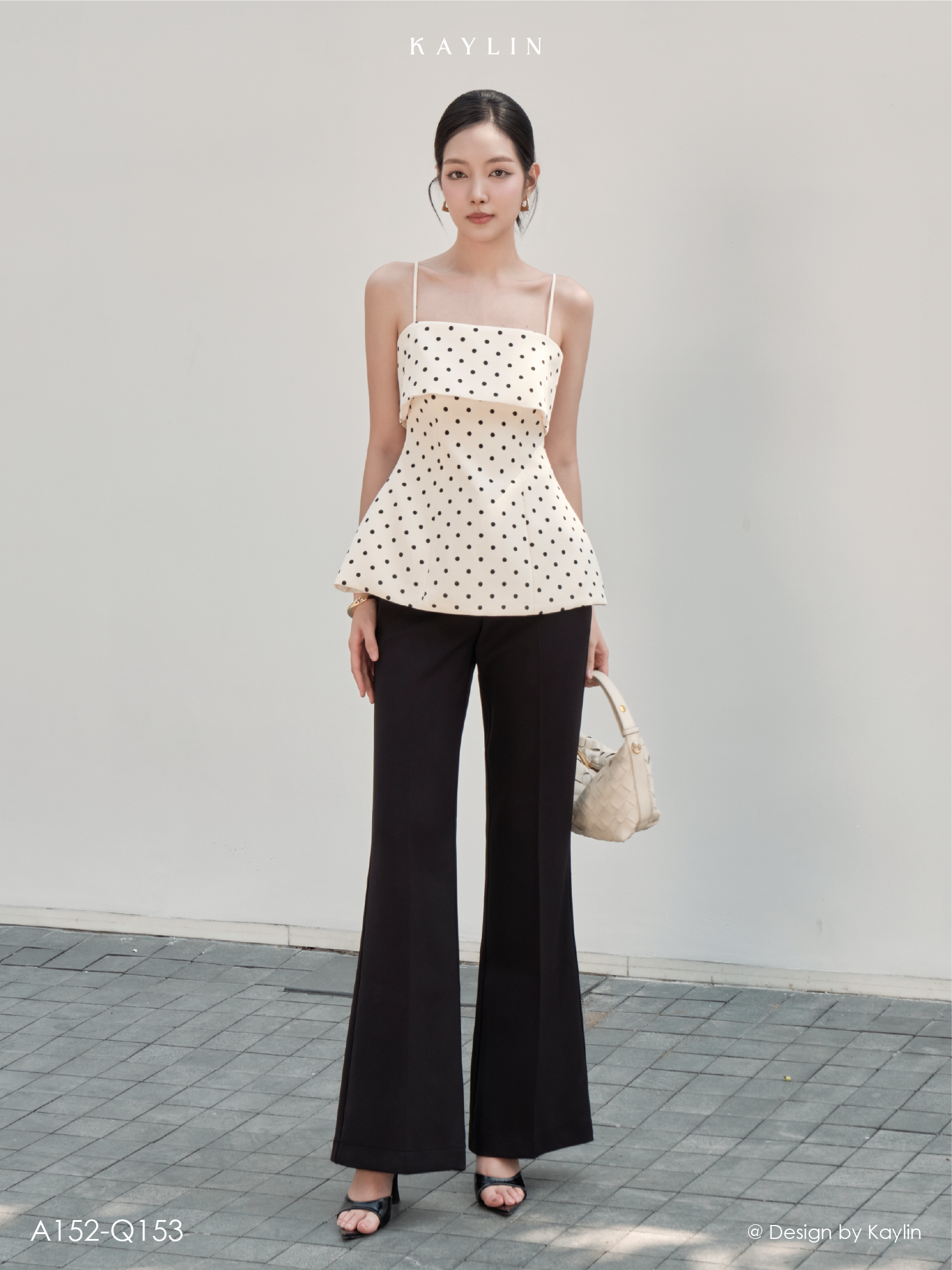 Quần Tây Ống Loe Tôn Dáng KAYLIN Flared Tailored Pants