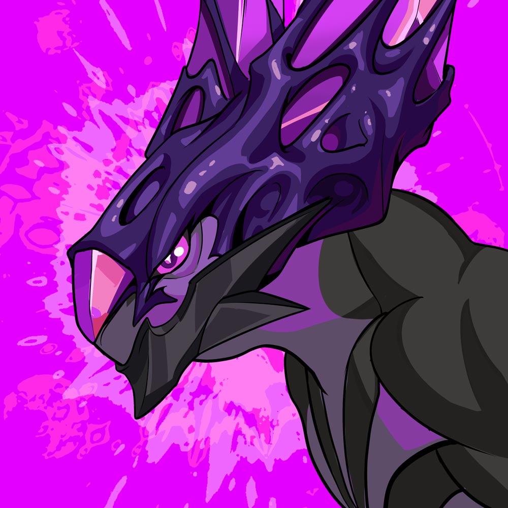 Winged Dragon – Long Cơ Giáp Cánh Tím