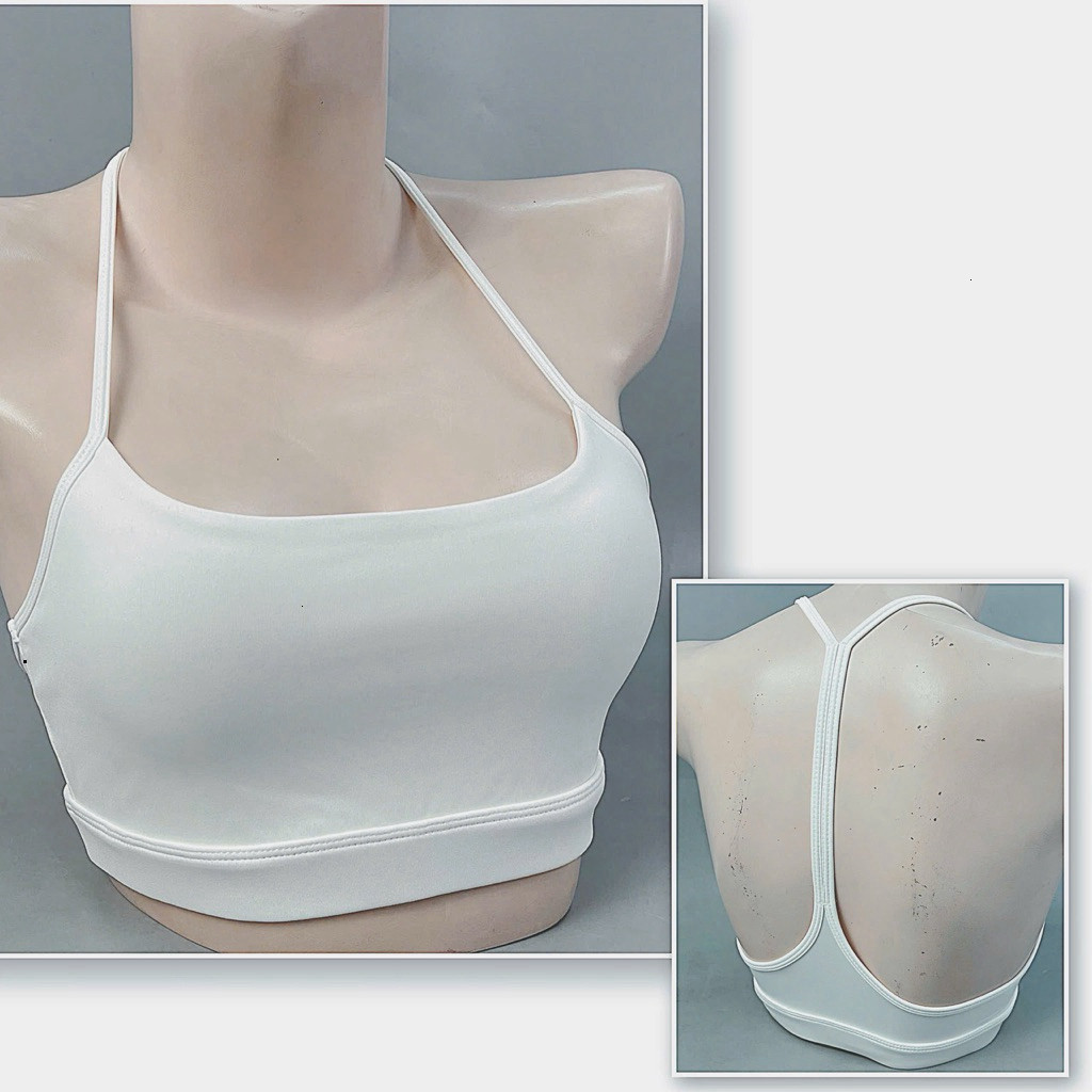 Yumii Sportswear Áo Lót Thể Thao Tập Gym Tập Yoga Nữ Áo Bra Hai Dây Chữ T Không Gọng Mềm Mịn Vải Co Dãn Sẵn Mút_thumbnail_1