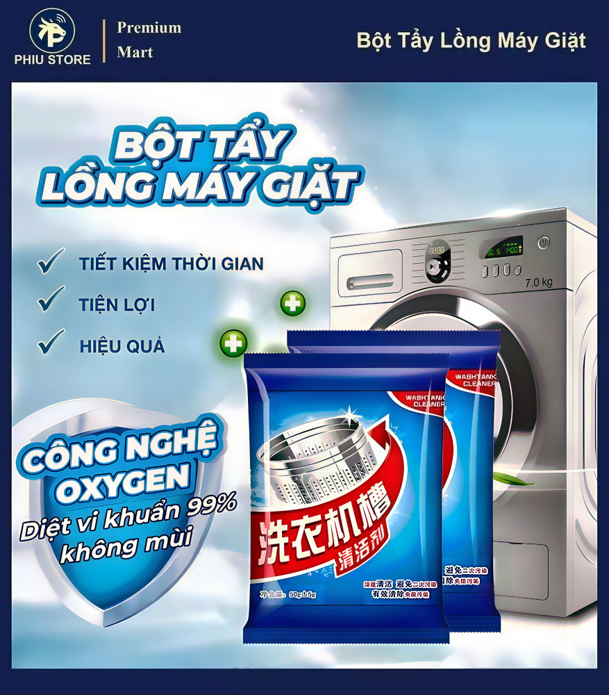 Combo Bếp Gọn Nhà Sạch 4 Món - Bột Tẩy Lồng Máy Giặt, Mài Dao 3 Khe, Kiềng Chắn Gió Bếp Gas, Cối Chày Inox_thumbnail_1