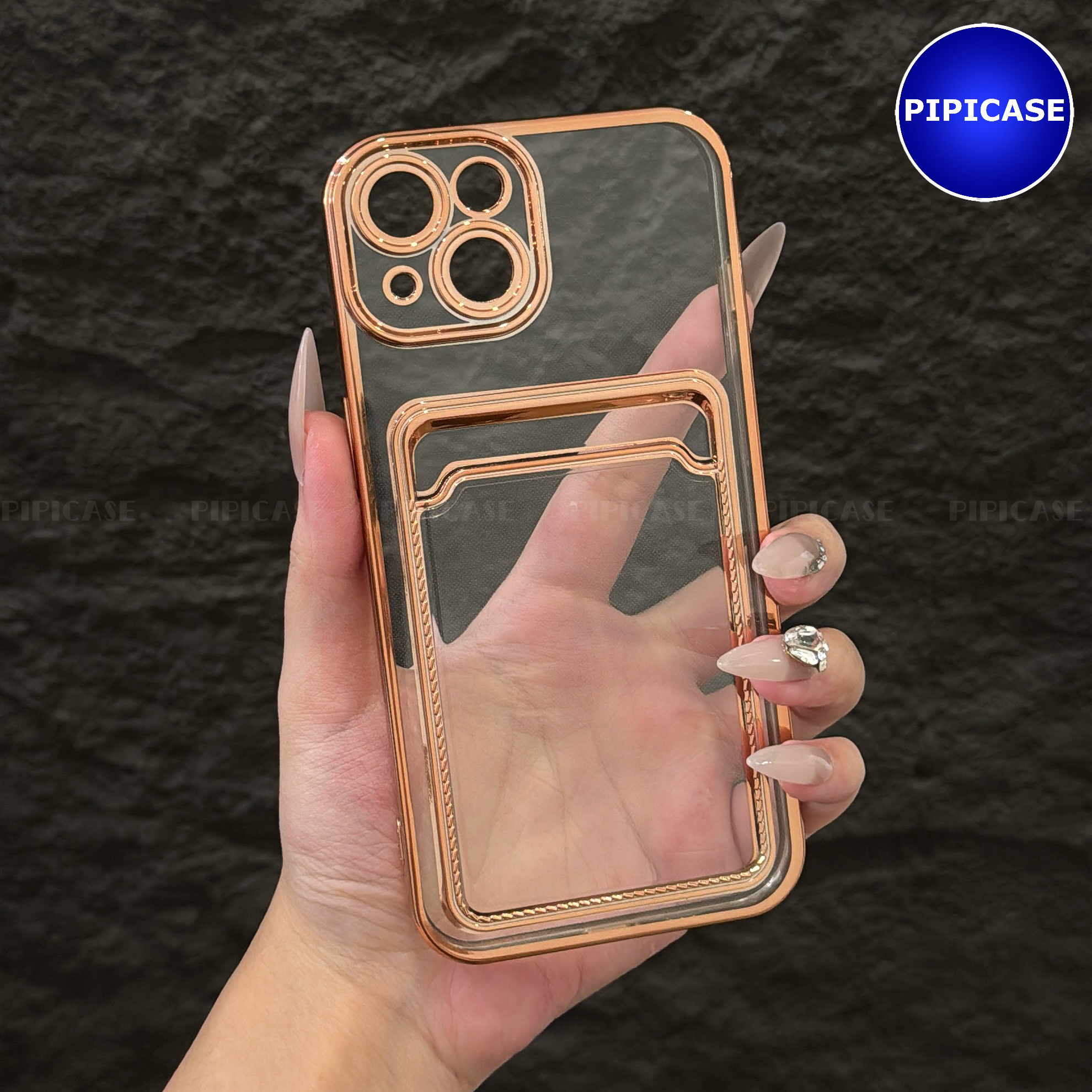 Ốp Lưng iPhone 14 - Ốp Thẻ - Vàng_thumbnail_13