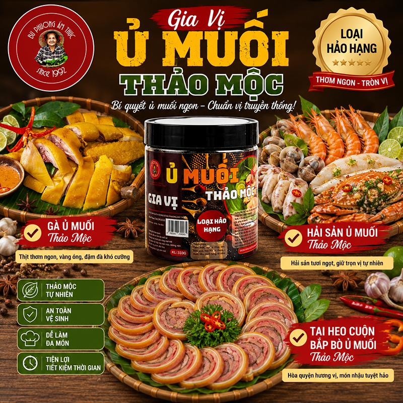 Gia Vị Ủ Muối Thảo Mộc Bu Phương 333G – Làm Gà Ủ Muối, Tai Heo, Bắp Bò Thơm Ngon - BP31_thumbnail_2