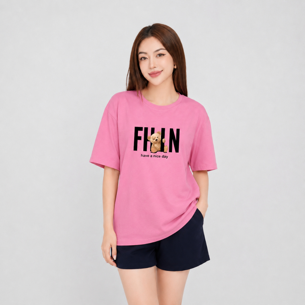 [XẢ KHO BỘ FORM RỘNG] -  Bộ quần áo thun nữ dáng rộng nhiều hình in - LOZA XB013_thumbnail_43