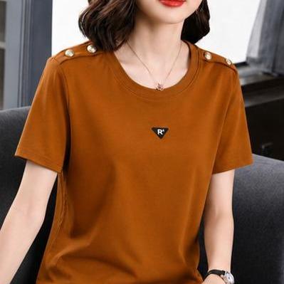 Áo Thun lẻ 353 Cổ Tròn Sọc mới mimi Free Size 45-75kg Co Giãn 4 Chiều Tôn Dáng Mềm Mịn Thoáng Mát Dễ Phối Phong Cách Borip Quảng Châu Chất Liệu Cao Cấp