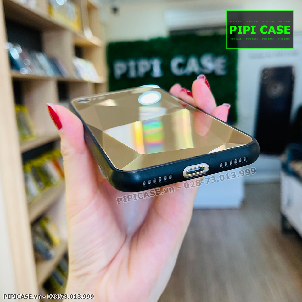 Ốp Lưng iPhone 7 / 8 - Kim Cương 6D - Vàng_thumbnail_3