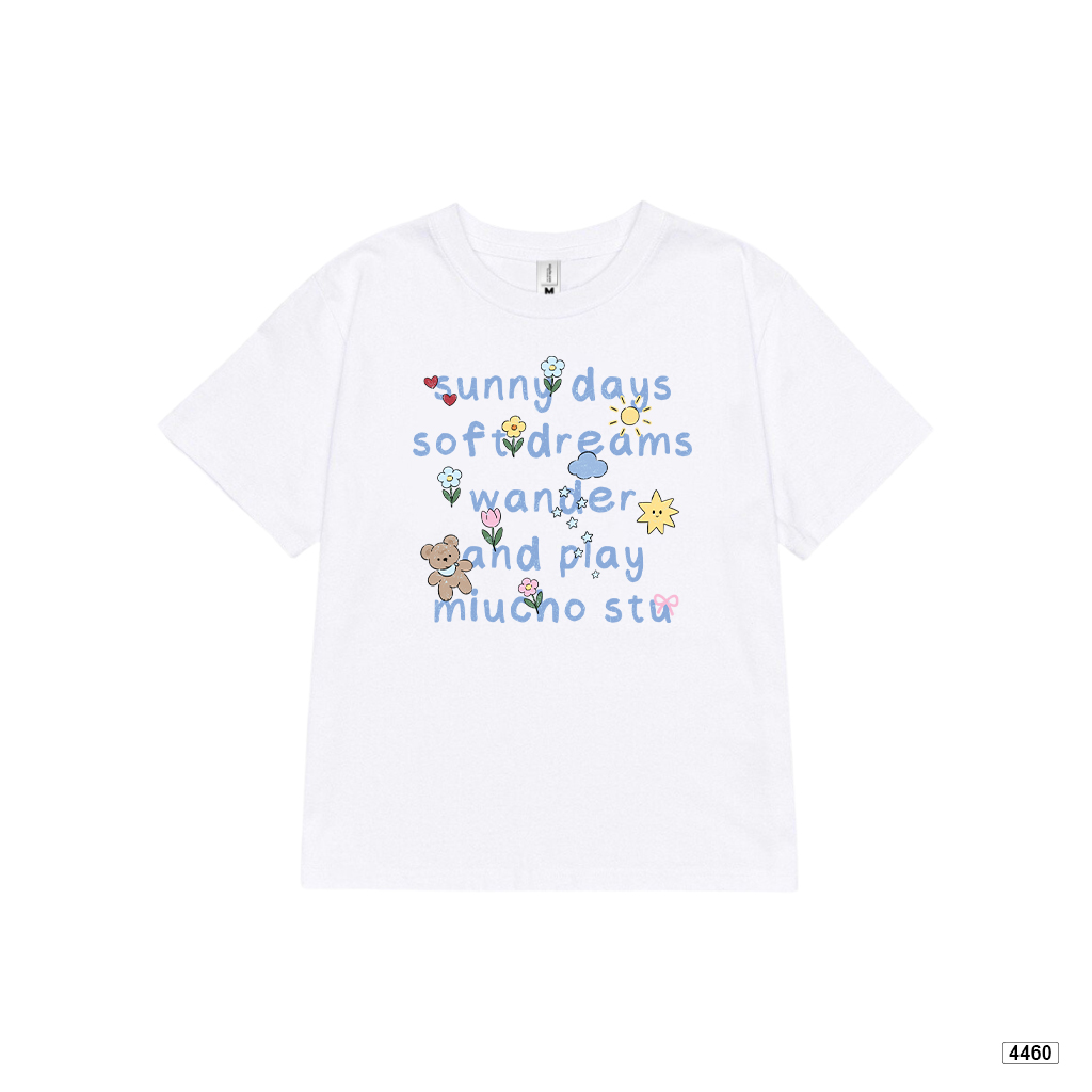 Áo baby tee form ôm Hàn Quốc sunny days Miucho 4460_thumbnail_0